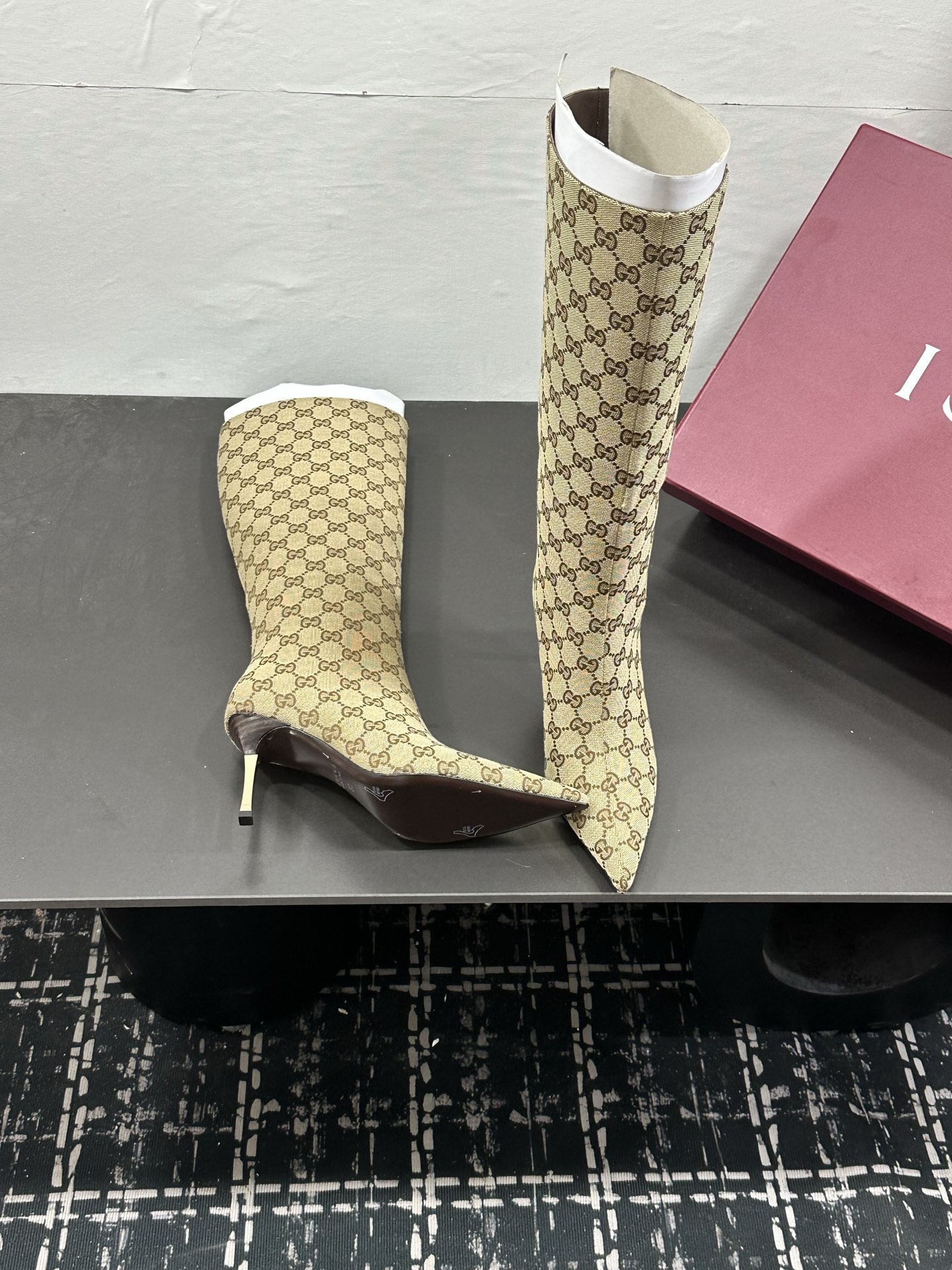 Cheap Gucci Boots For Women in 235683, $150 USD- [IB235683] - Replica Gucci Boots For Women