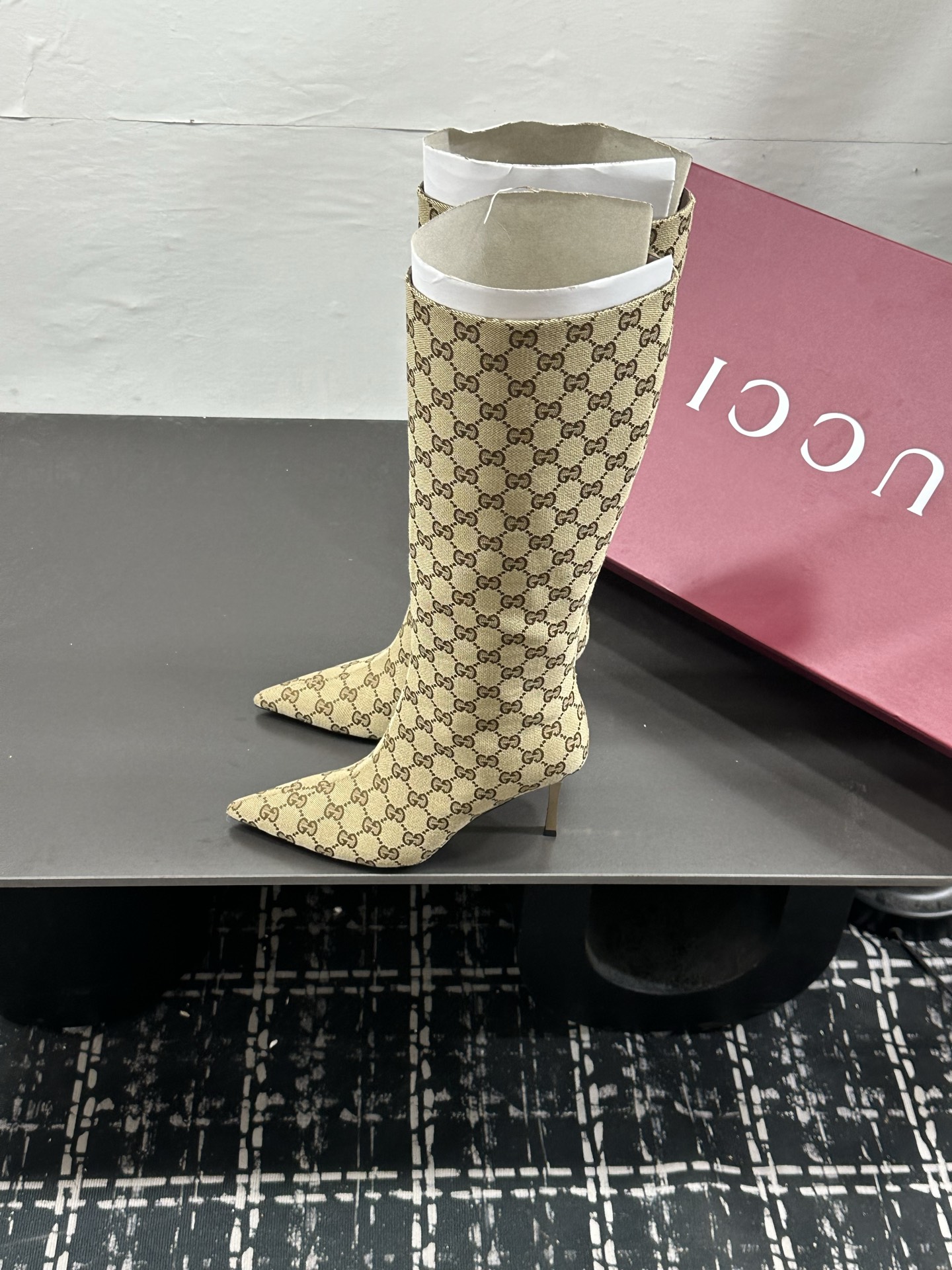Cheap Gucci Boots For Women in 235683, $150 USD- [IB235683] - Replica Gucci Boots For Women