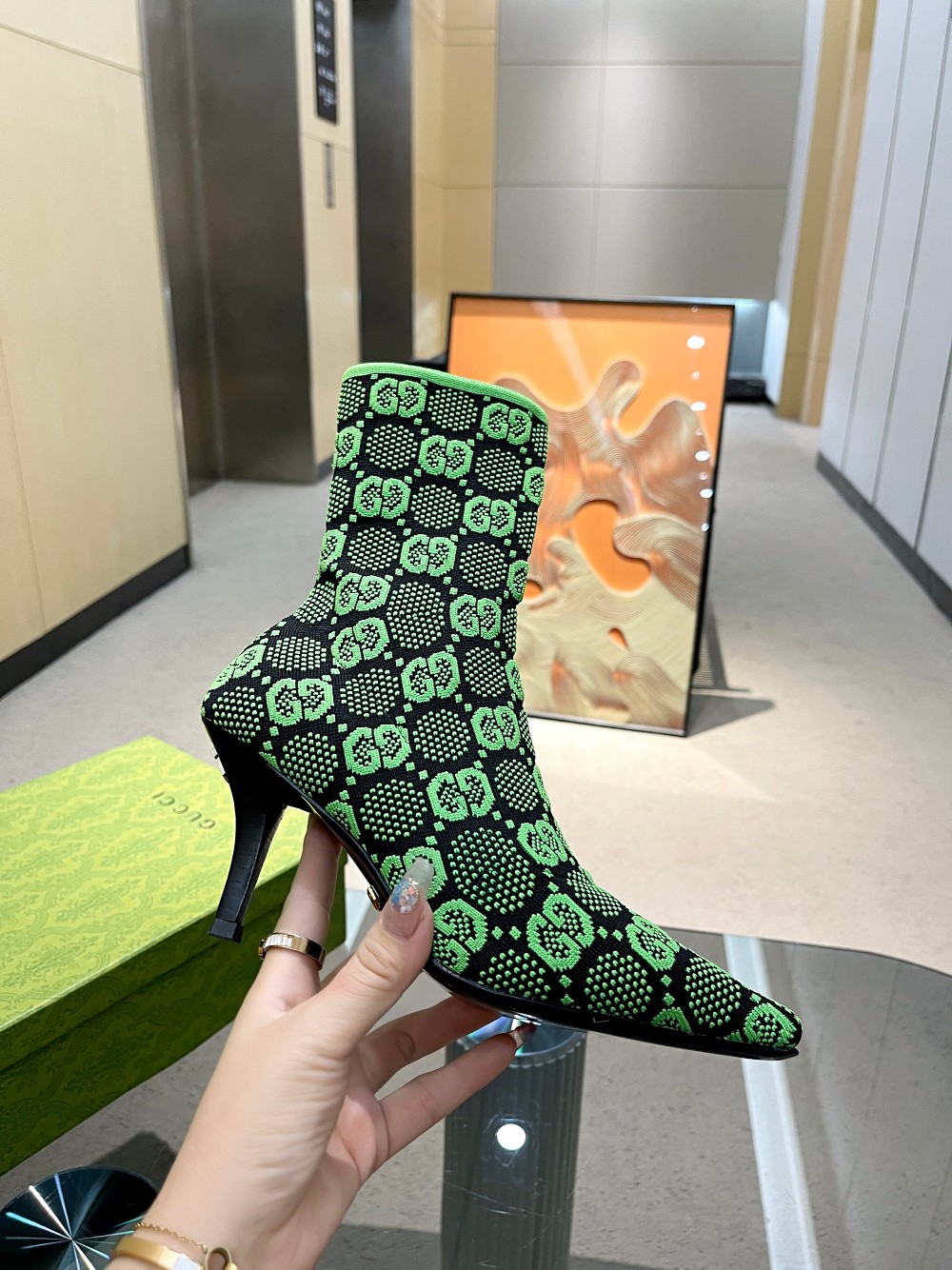 Cheap Gucci Boots For Women in 235694, $110 USD- [IB235694] - Replica Gucci Boots For Women