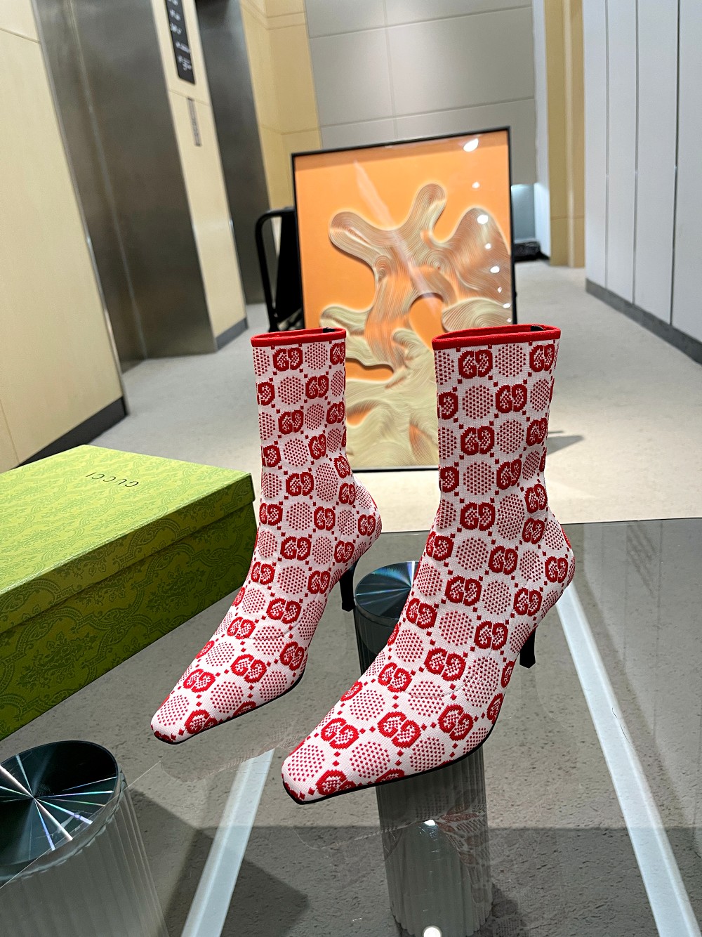 Cheap Gucci Boots For Women in 235695, $110 USD- [IB235695] - Replica Gucci Boots For Women