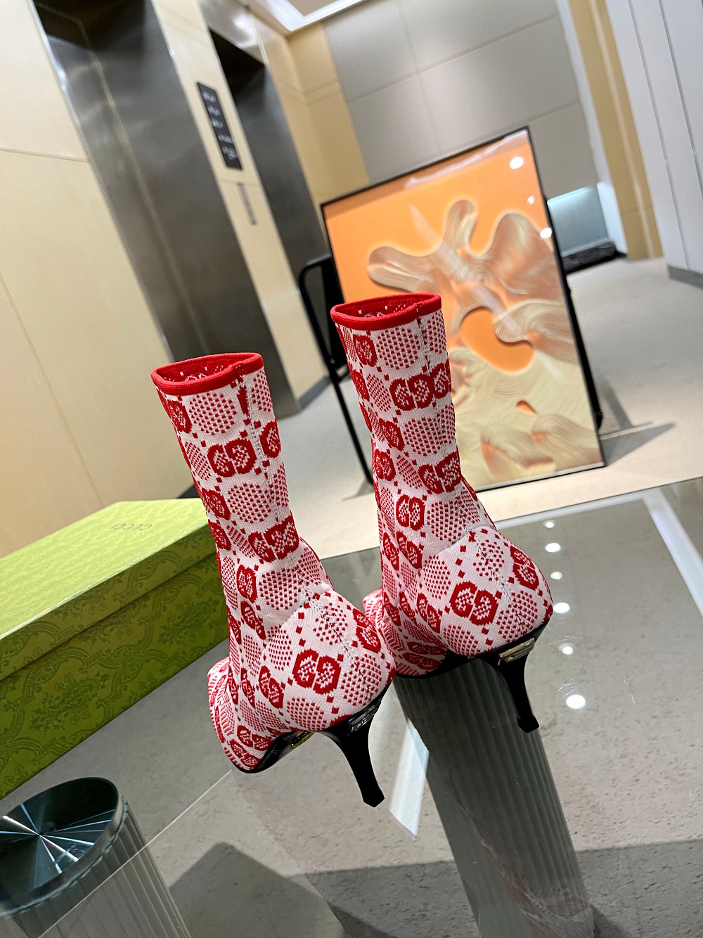 Cheap Gucci Boots For Women in 235695, $110 USD- [IB235695] - Replica Gucci Boots For Women