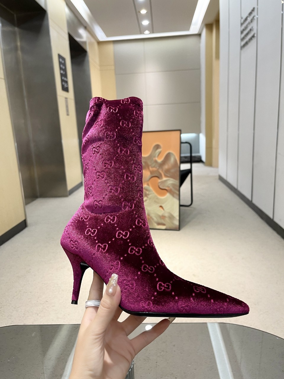 Cheap Gucci Boots For Women in 235696, $110 USD- [IB235696] - Replica Gucci Boots For Women