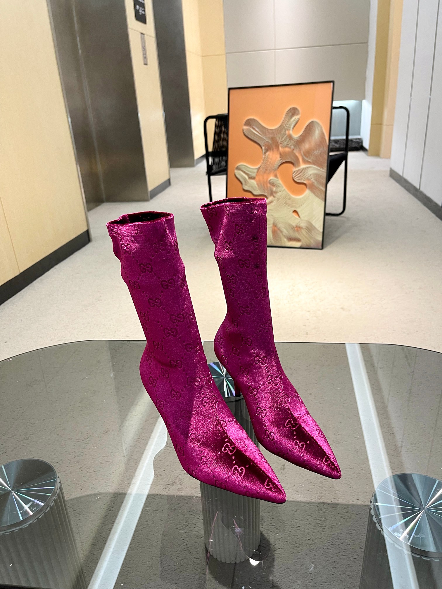 Cheap Gucci Boots For Women in 235696, $110 USD- [IB235696] - Replica Gucci Boots For Women