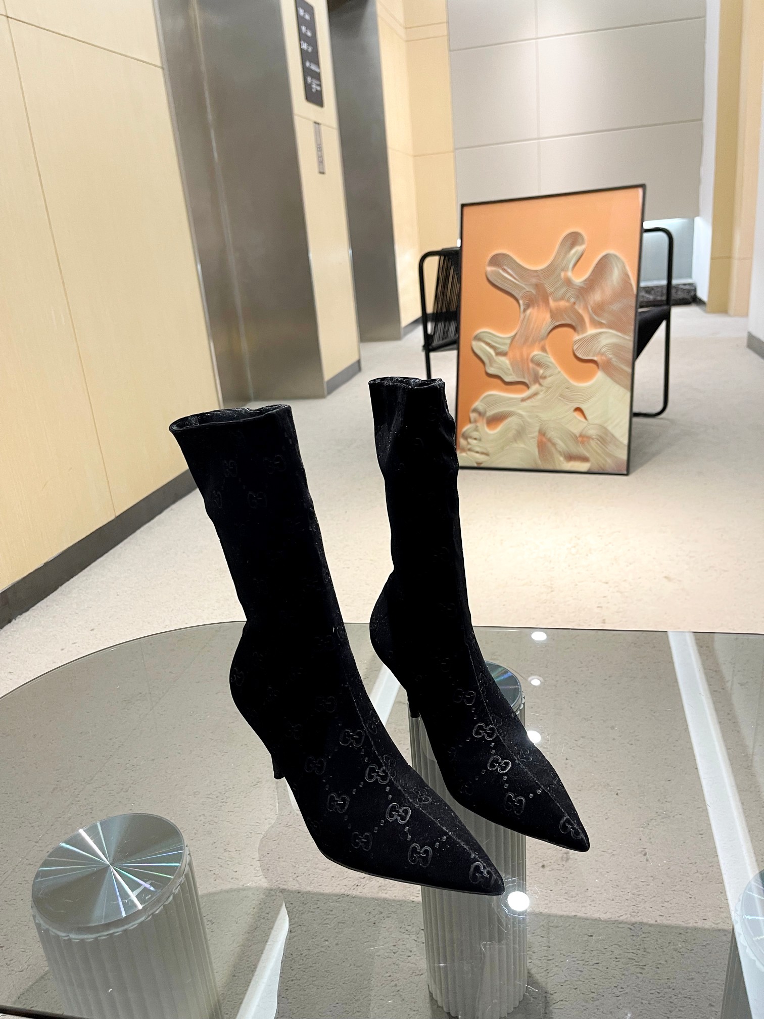 Cheap Gucci Boots For Women in 235699, $110 USD- [IB235699] - Replica Gucci Boots For Women
