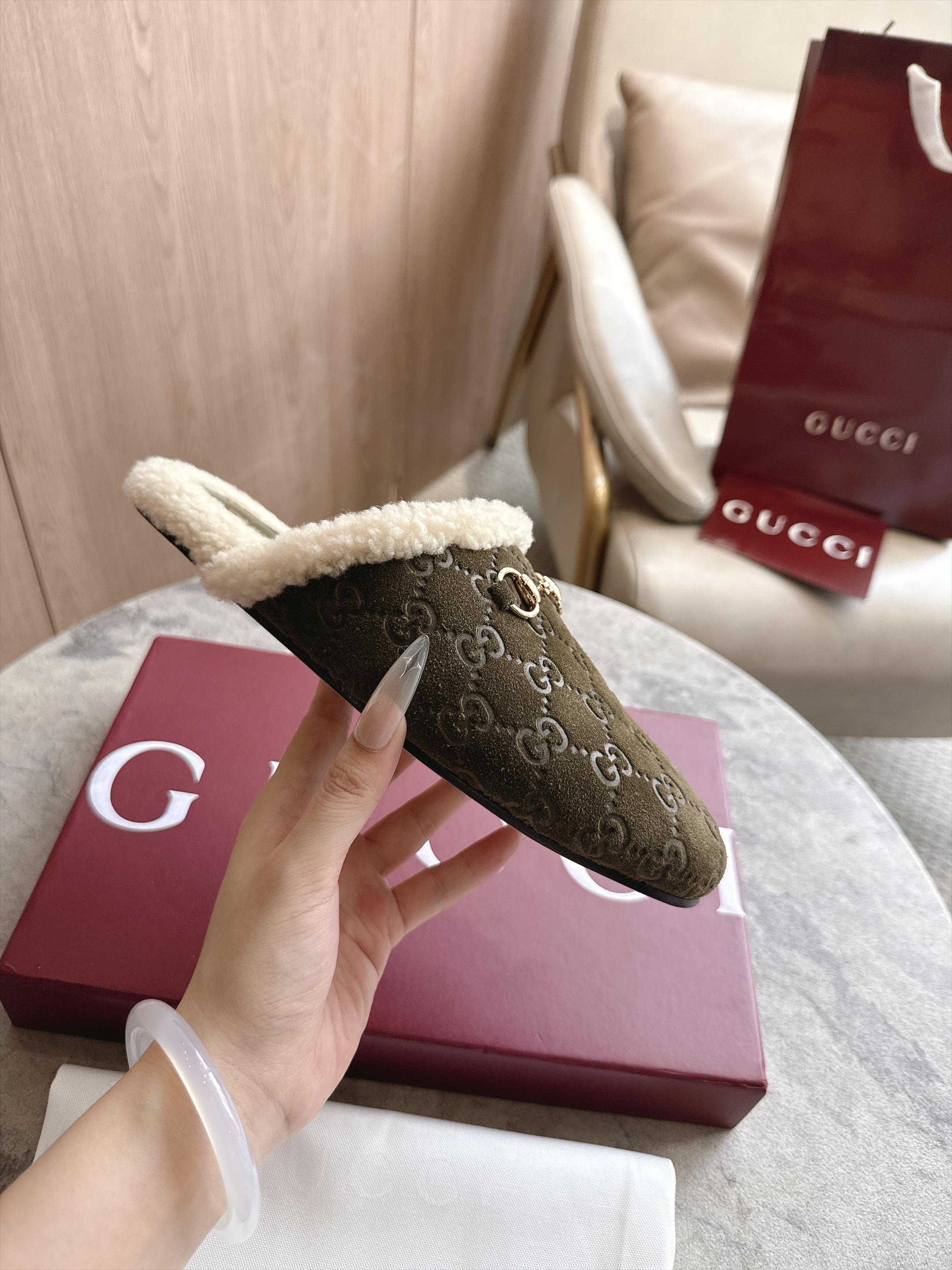 Cheap Gucci Slippers For Women in 235703, $80 USD- [IB235703] - Replica Gucci Slippers For Women