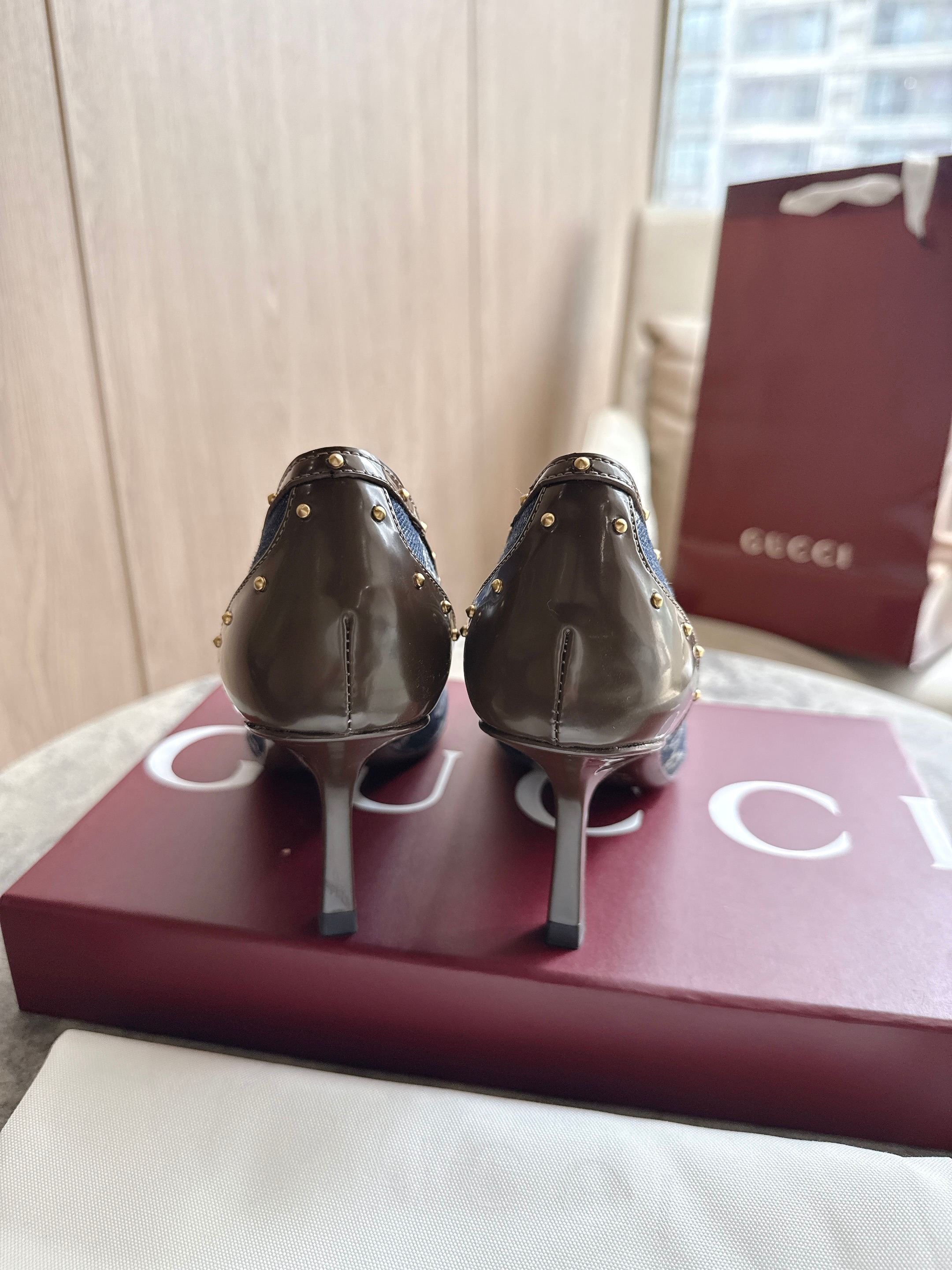 Cheap Gucci Sandals And Pumps For Women in 235713, $85 USD- [IB235713] - Replica Gucci Sandals And Pumps For Women