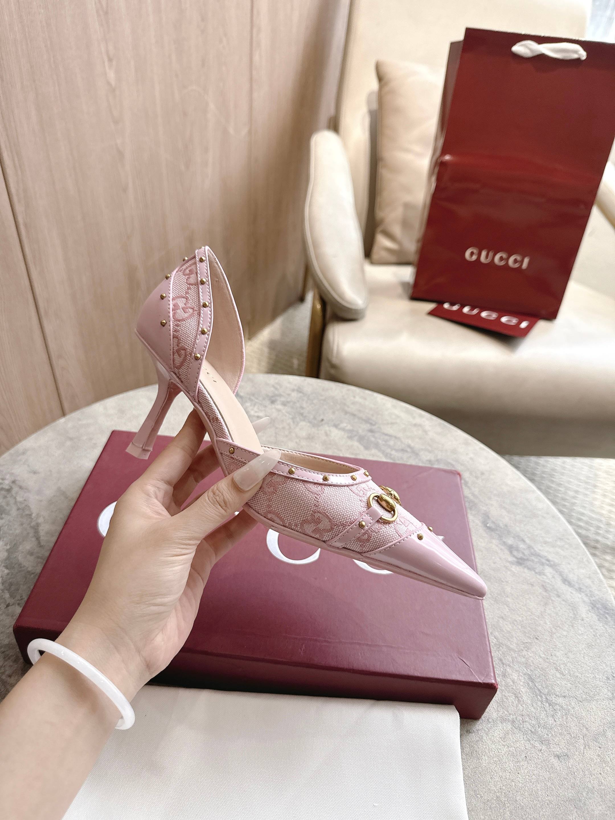 Cheap Gucci Sandals And Pumps For Women in 235717, $85 USD- [IB235717] - Replica Gucci Sandals And Pumps For Women