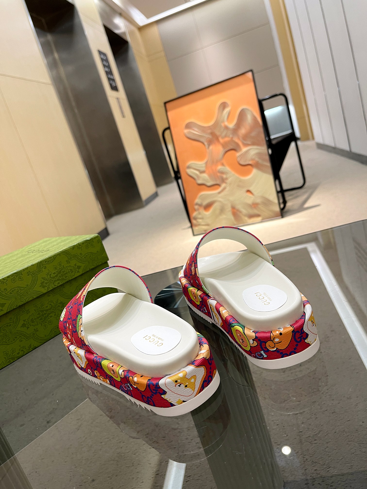 Cheap Gucci Slippers For Women in 235737, $70 USD- [IB235737] - Replica Gucci Slippers For Women