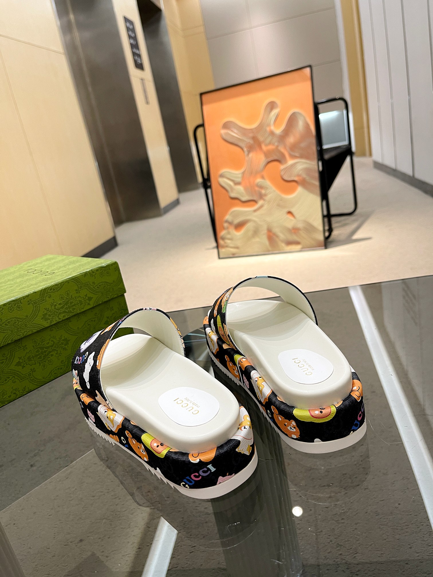 Cheap Gucci Slippers For Women in 235741, $70 USD- [IB235741] - Replica Gucci Slippers For Women