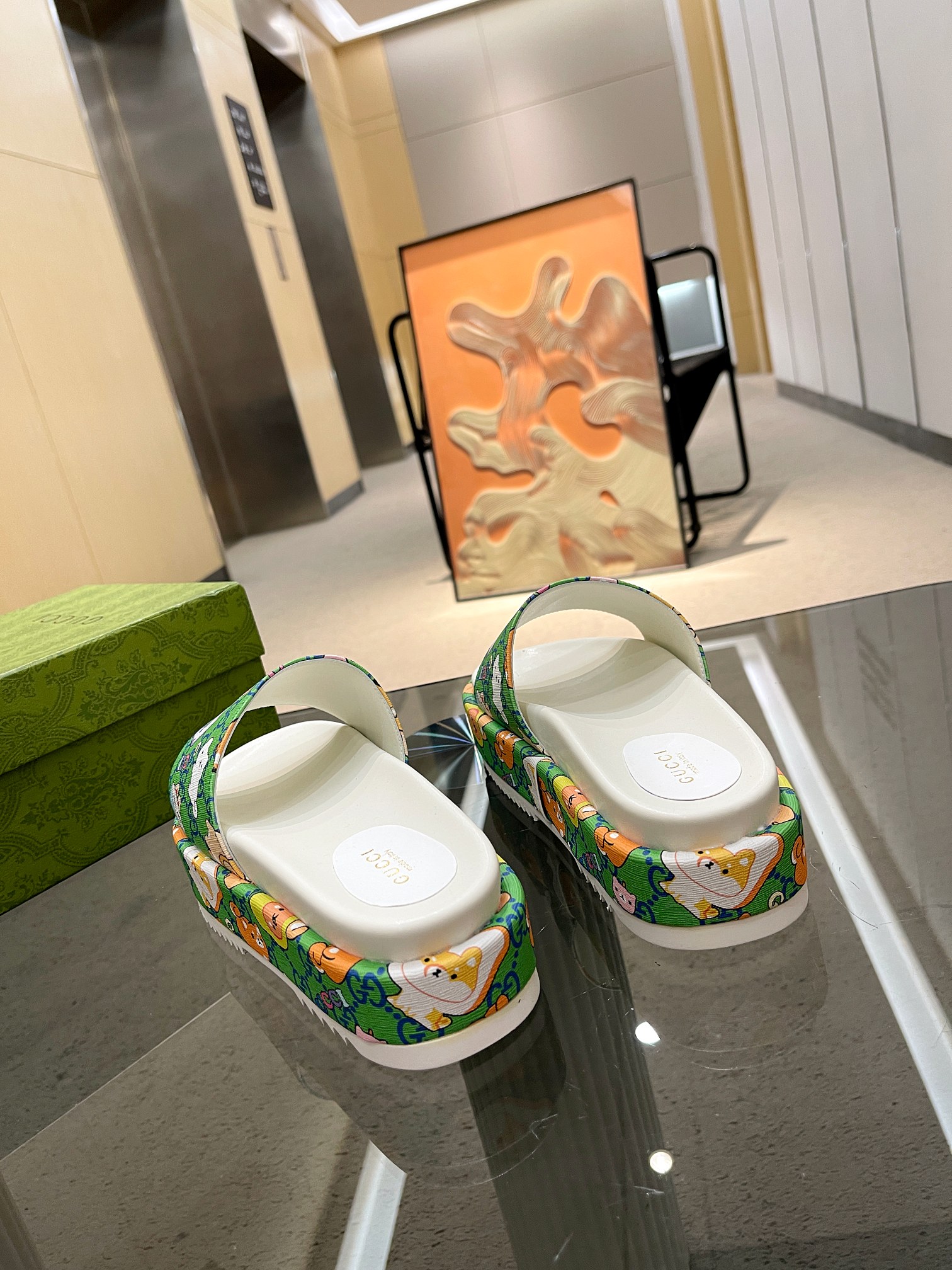 Cheap Gucci Slippers For Women in 235742, $70 USD- [IB235742] - Replica Gucci Slippers For Women