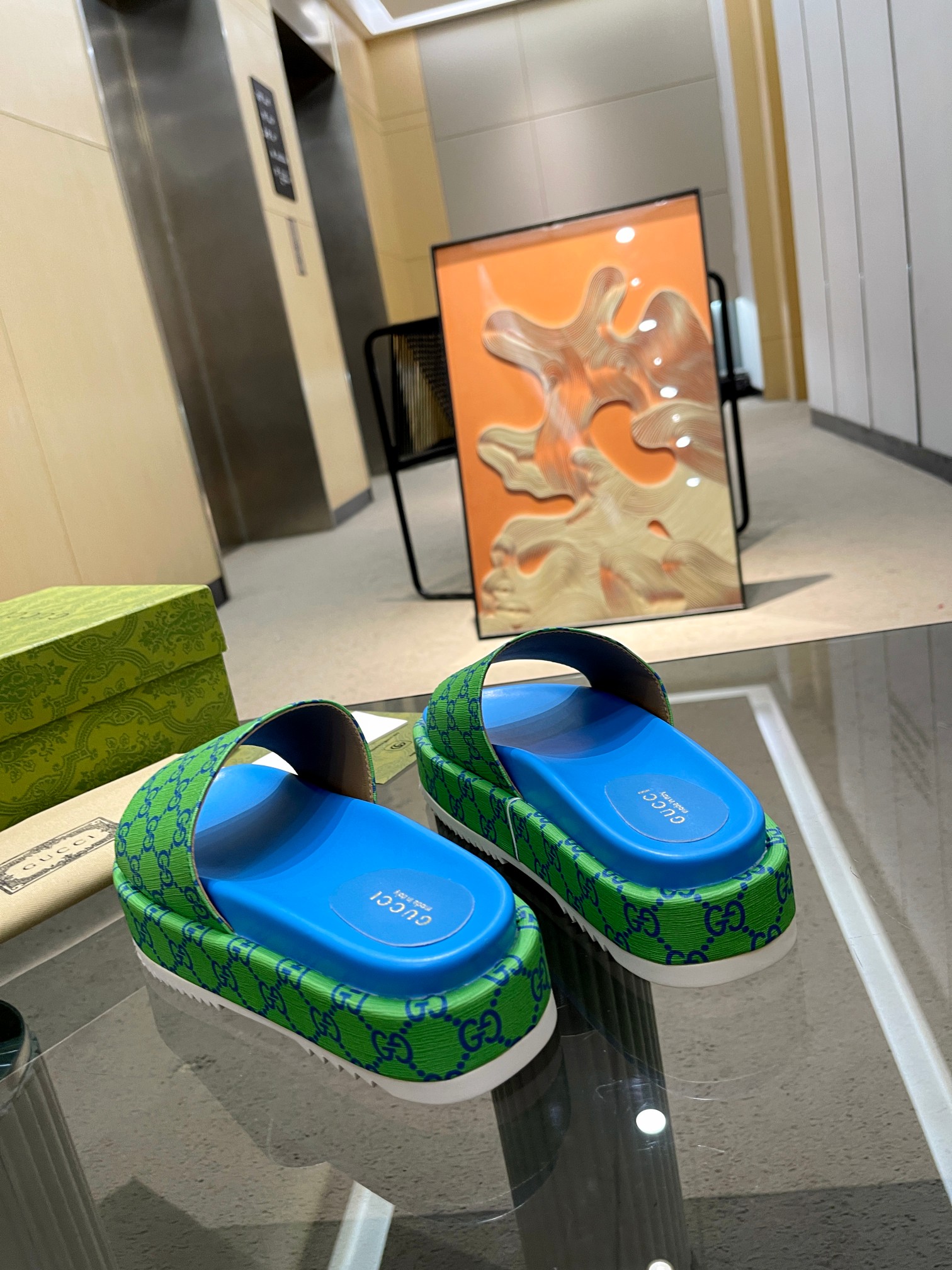 Cheap Gucci Slippers For Women in 235748, $70 USD- [IB235748] - Replica Gucci Slippers For Women