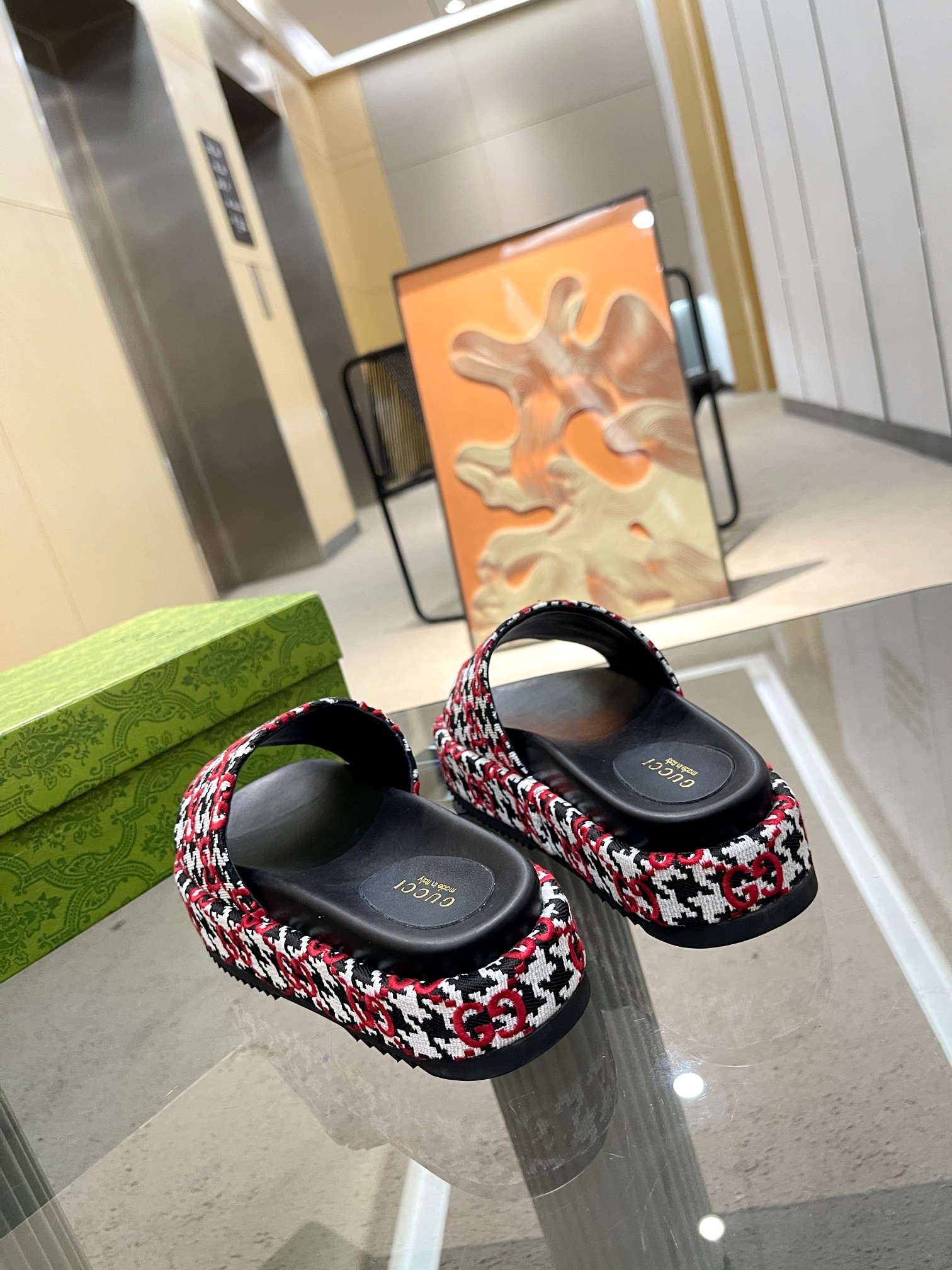 Cheap Gucci Slippers For Women in 235751, $70 USD- [IB235751] - Replica Gucci Slippers For Women