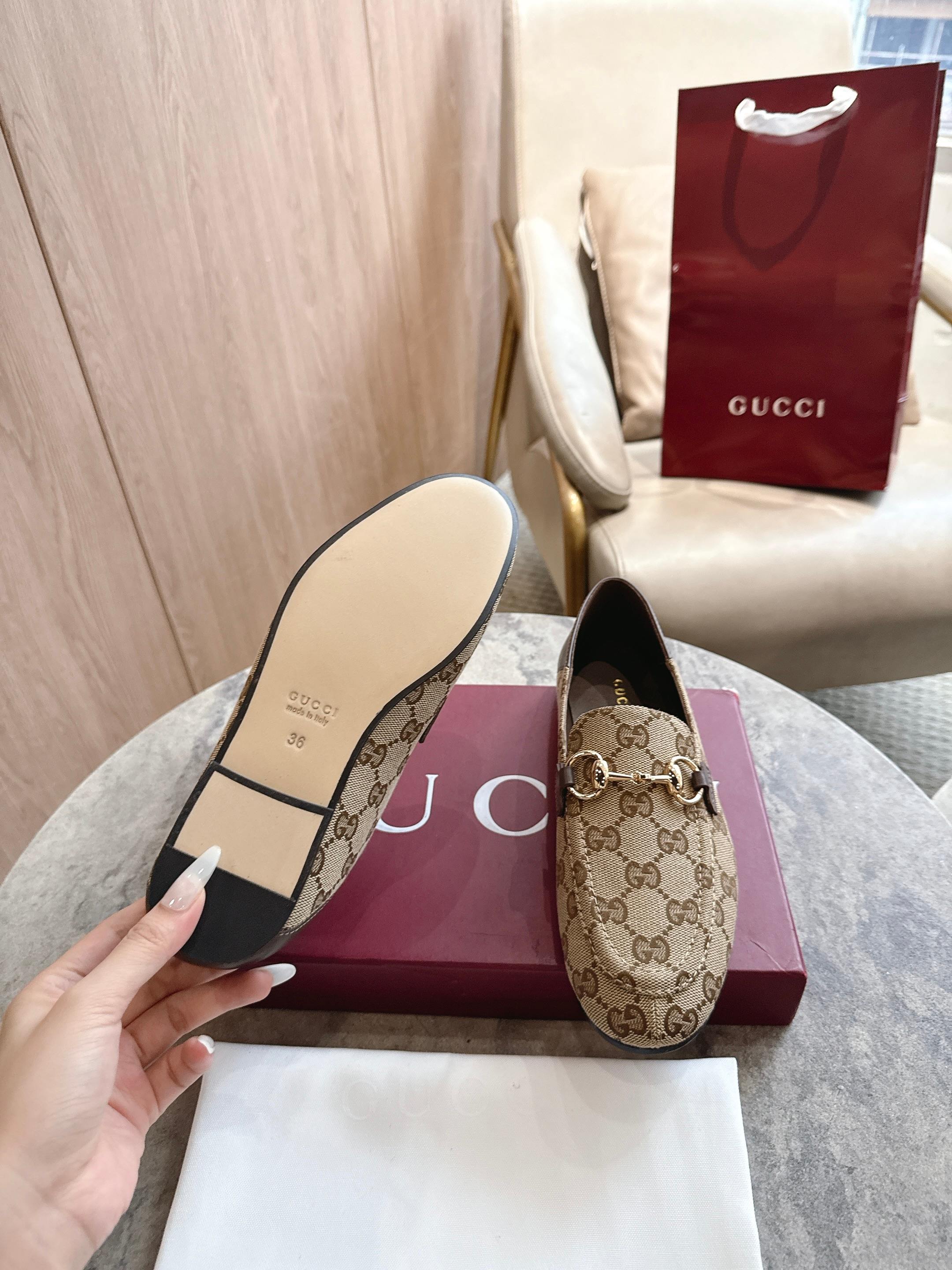 Cheap Gucci Loafers For Women in 235758, $85 USD- [IB235758] - Replica Gucci Loafers For Women