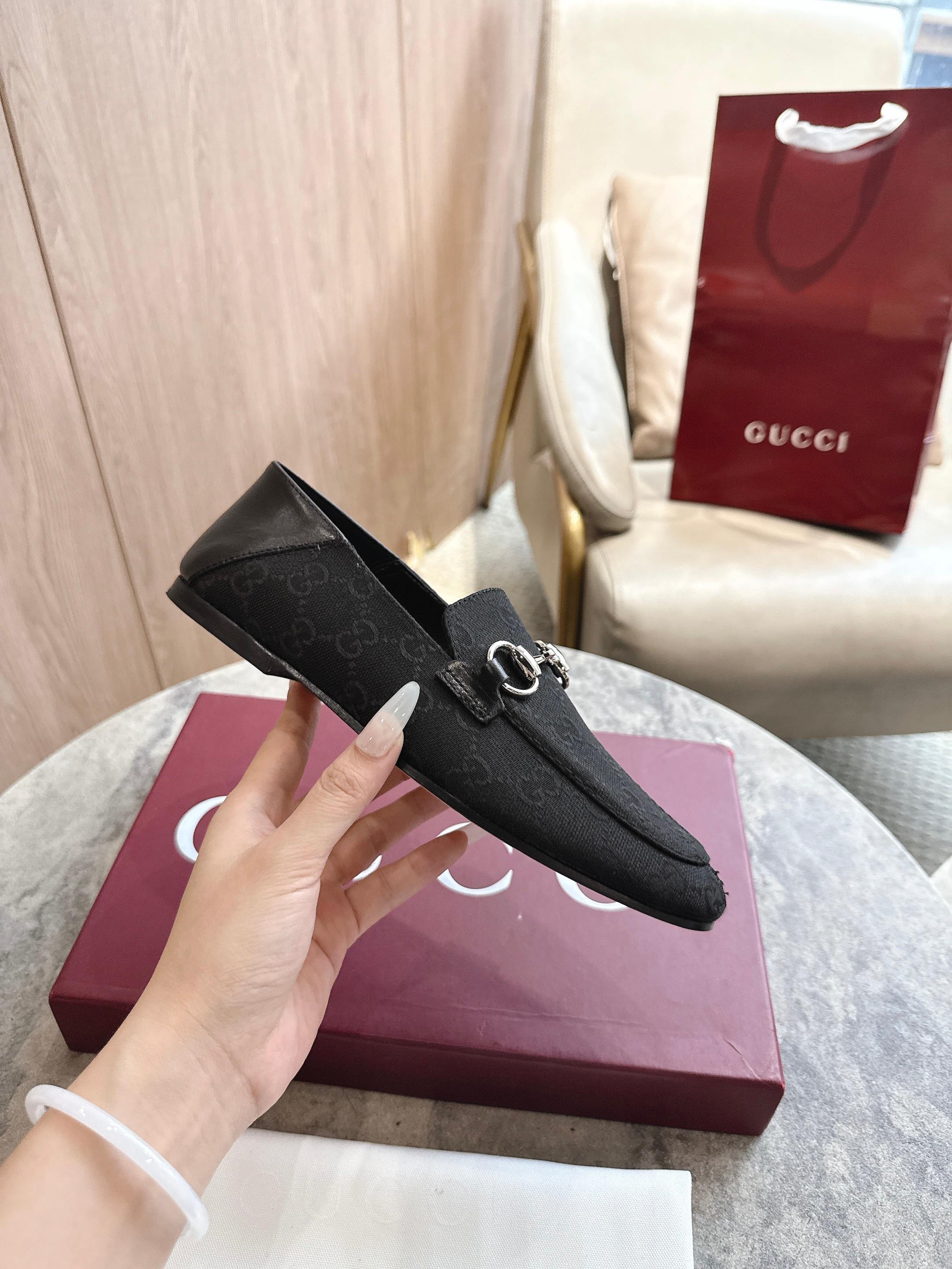 Cheap Gucci Loafers For Women in 235759, $85 USD- [IB235759] - Replica Gucci Loafers For Women