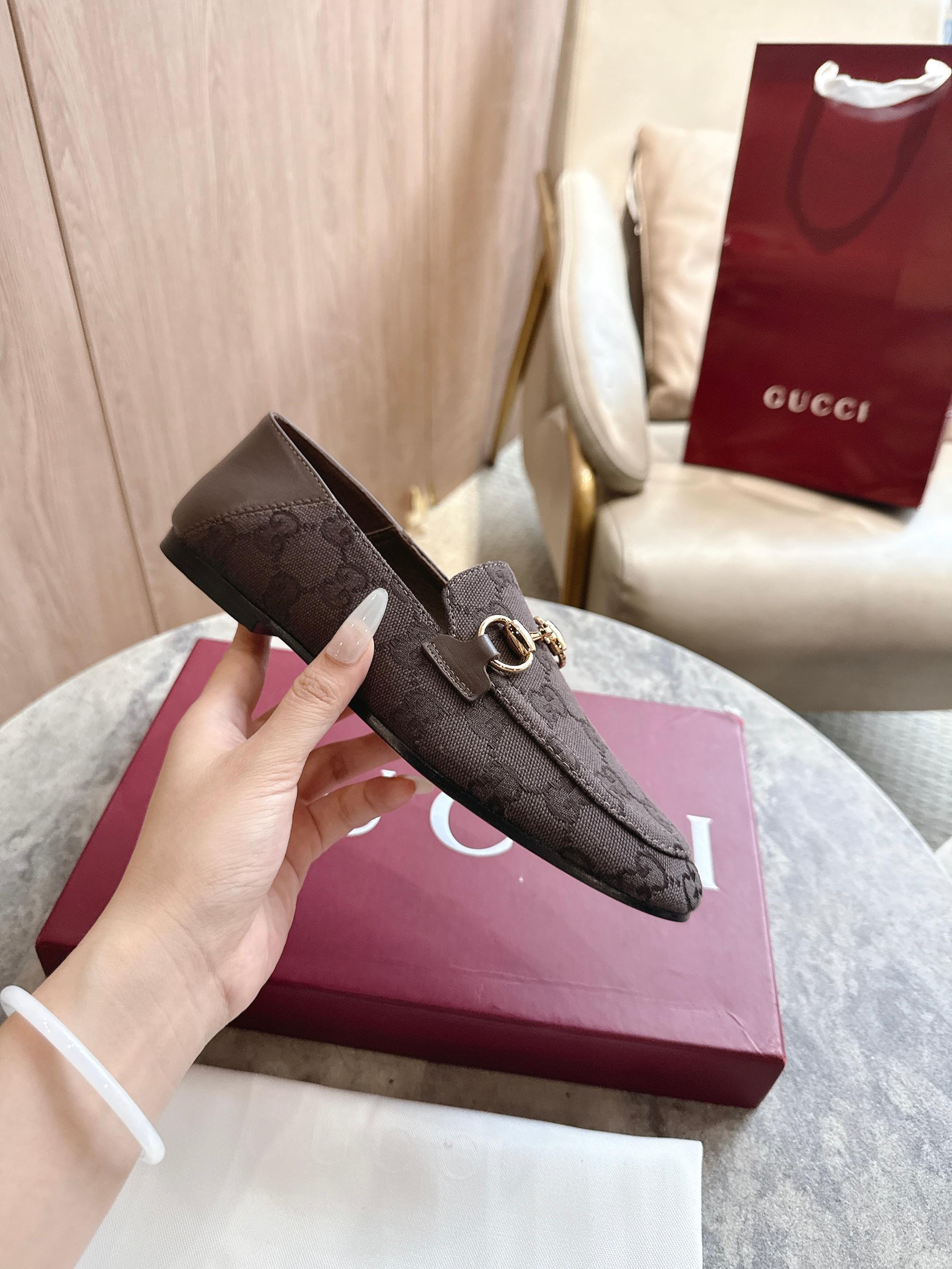 Cheap Gucci Loafers For Women in 235762, $85 USD- [IB235762] - Replica Gucci Loafers For Women