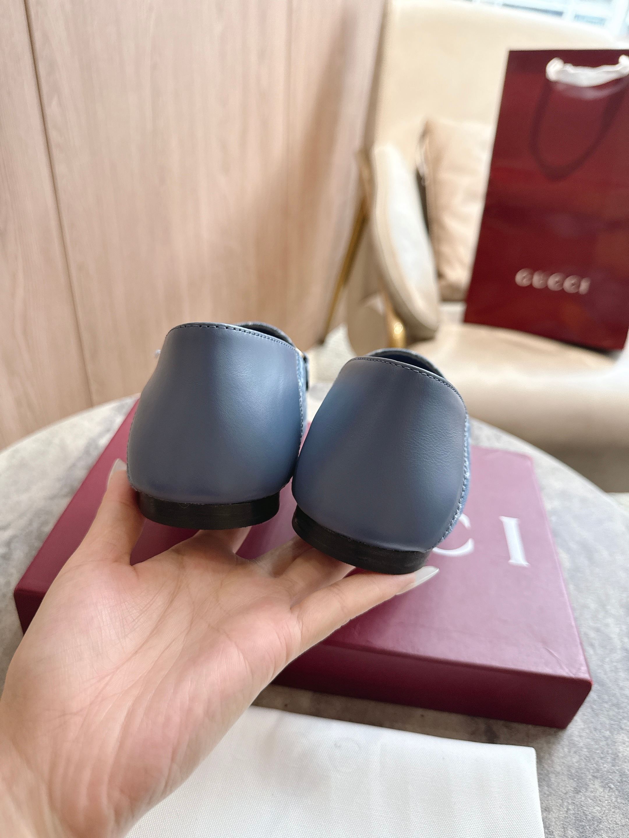Cheap Gucci Loafers For Women in 235763, $85 USD- [IB235763] - Replica Gucci Loafers For Women