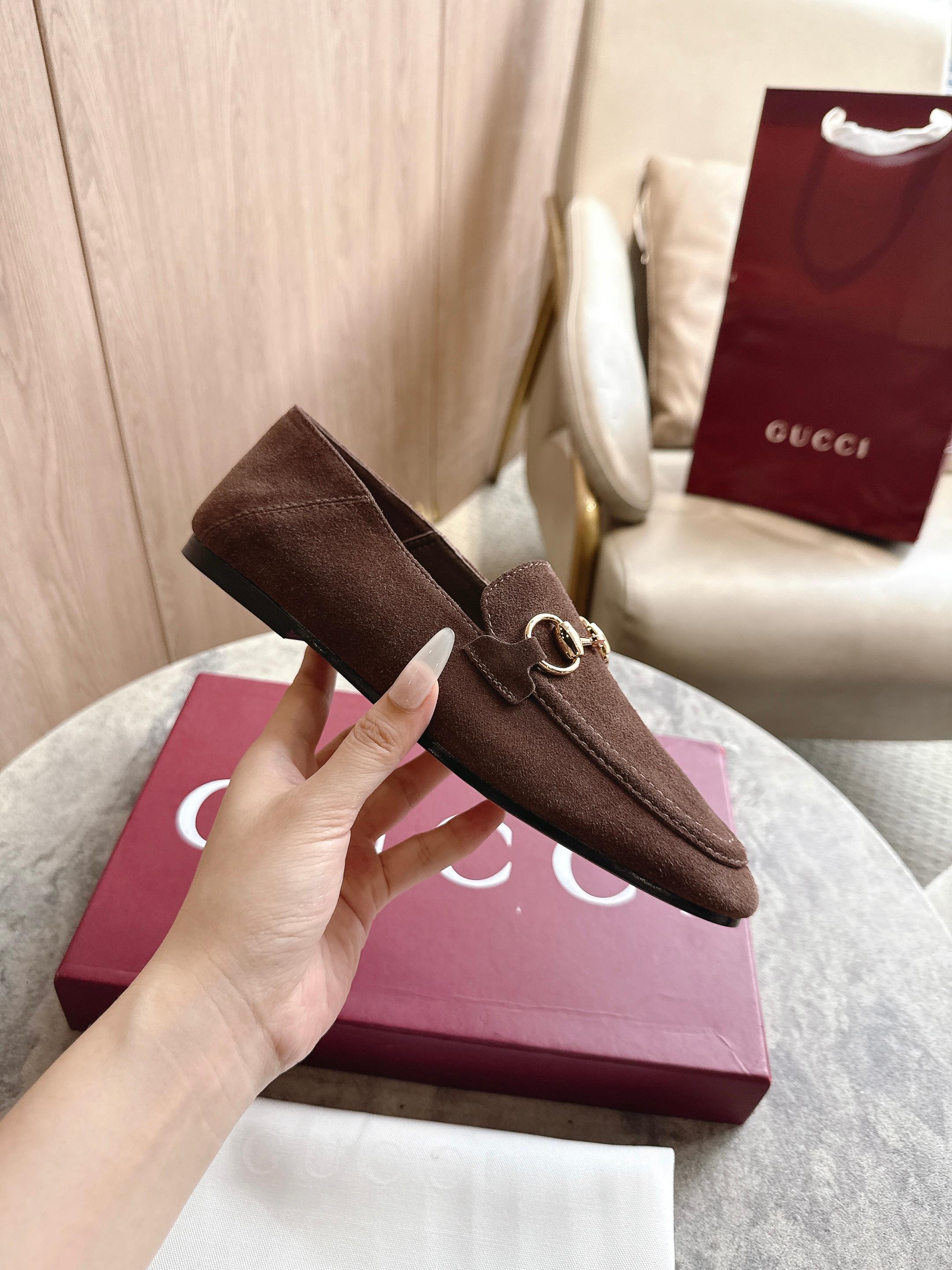 Cheap Gucci Loafers For Women in 235764, $85 USD- [IB235764] - Replica Gucci Loafers For Women