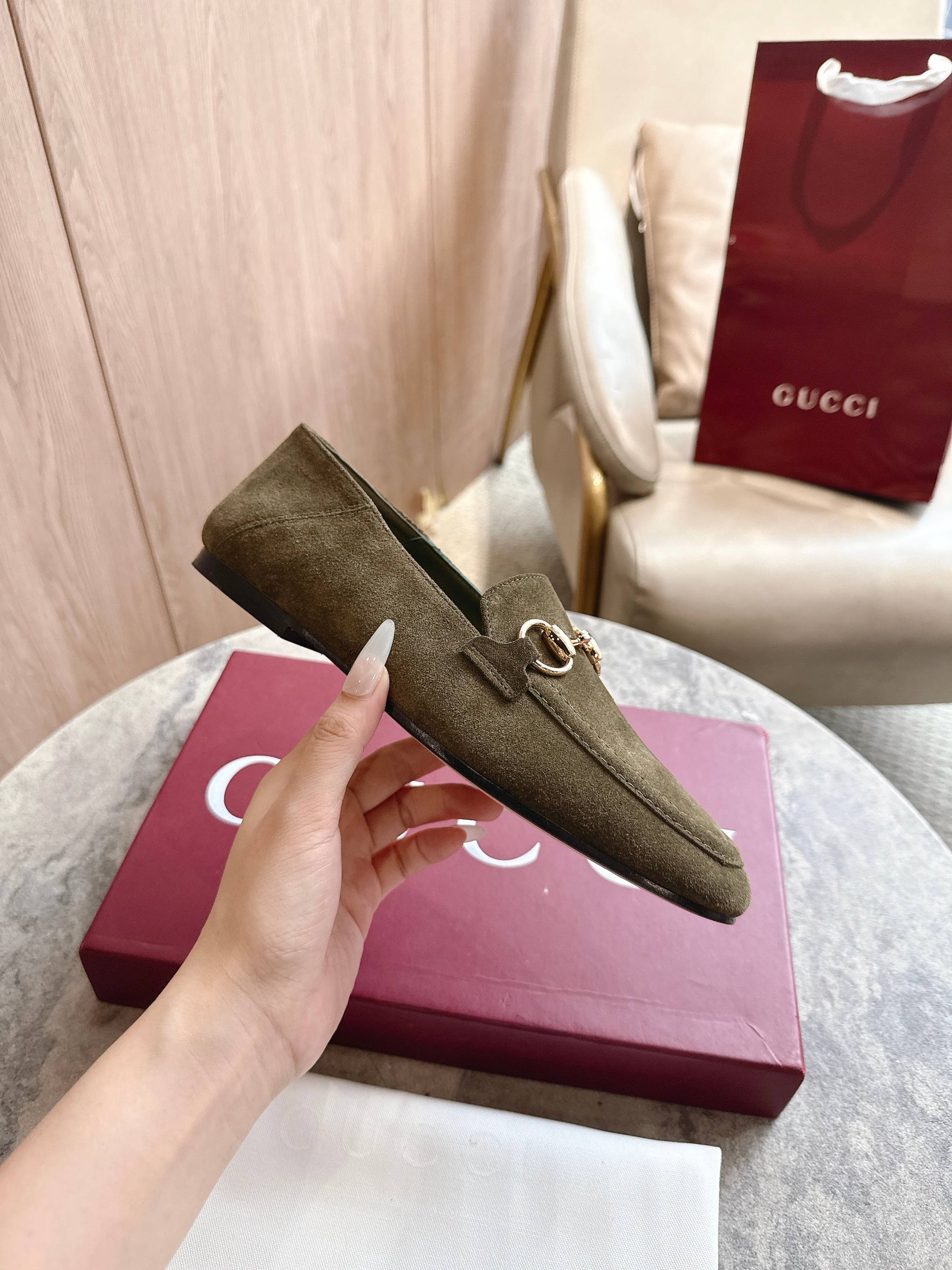 Cheap Gucci Loafers For Women in 235765, $85 USD- [IB235765] - Replica Gucci Loafers For Women