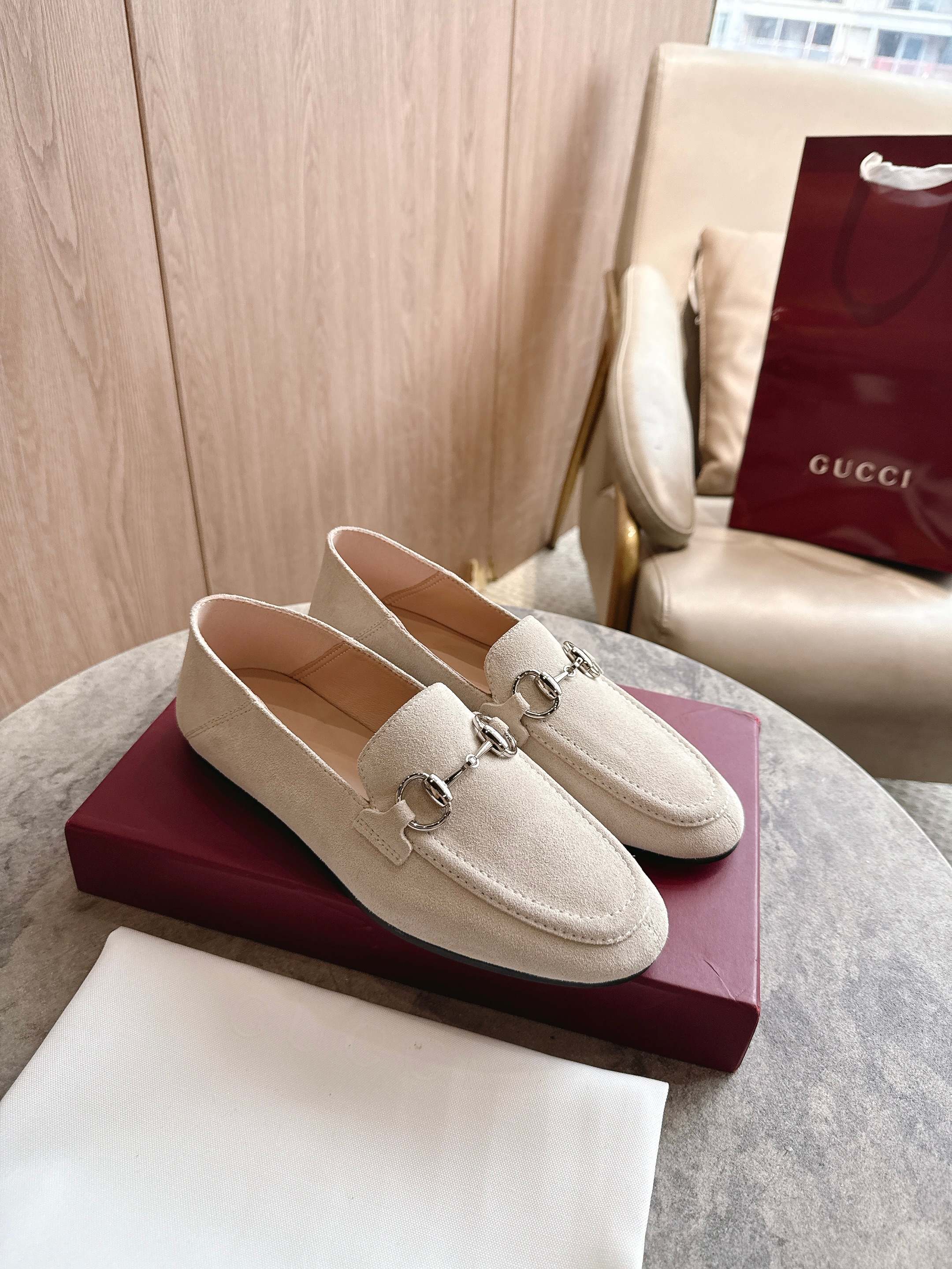 Cheap Gucci Loafers For Women in 235766, $85 USD- [IB235766] - Replica Gucci Loafers For Women