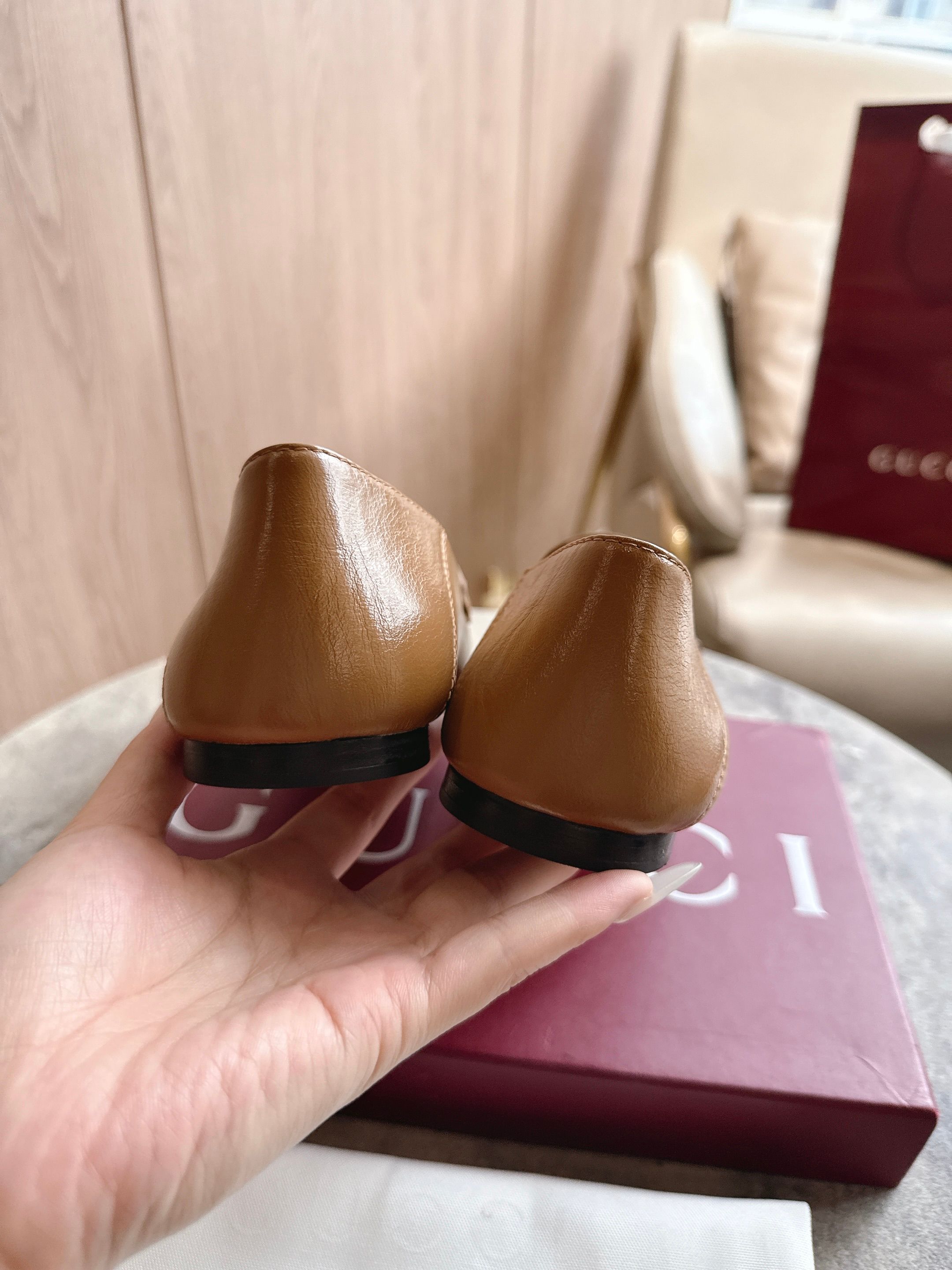 Cheap Gucci Loafers For Women in 235769, $85 USD- [IB235769] - Replica Gucci Loafers For Women