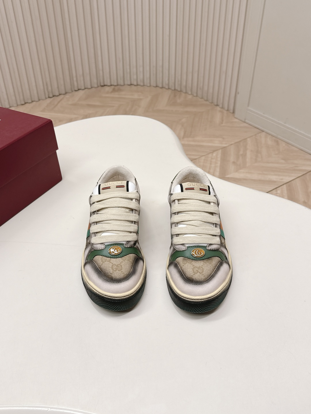 Cheap Gucci Sneakers For Women in 235797, $100 USD- [IB235797] - Replica Gucci Sneakers For Women