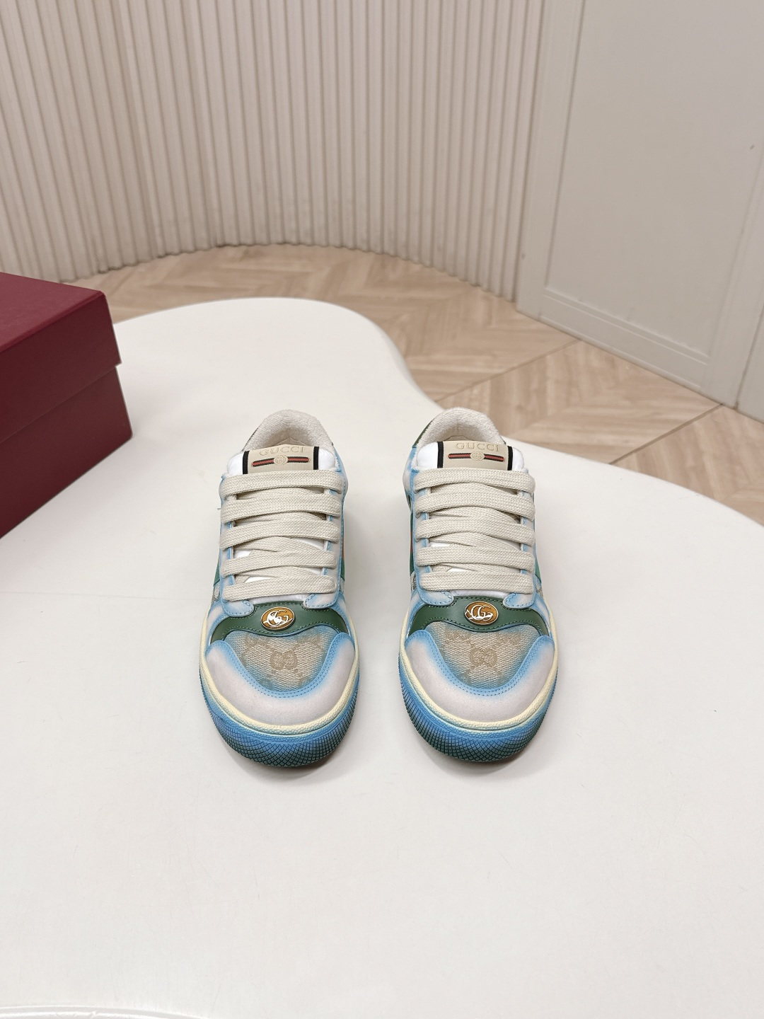 Cheap Gucci Sneakers For Women in 235800, $100 USD- [IB235800] - Replica Gucci Sneakers For Women