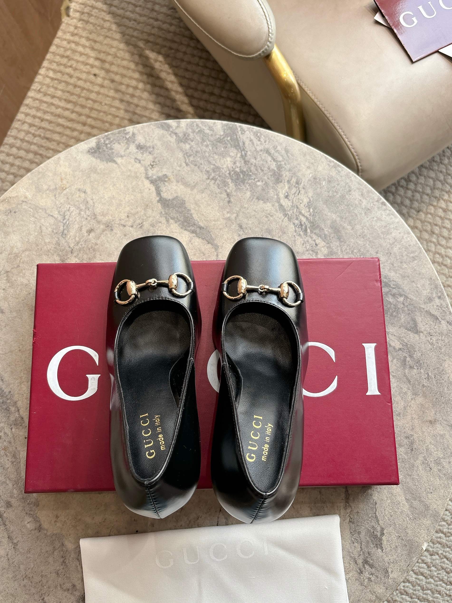 Cheap Gucci Sandals And Pumps For Women in 235832, $85 USD- [IB235832] - Replica Gucci Sandals And Pumps For Women