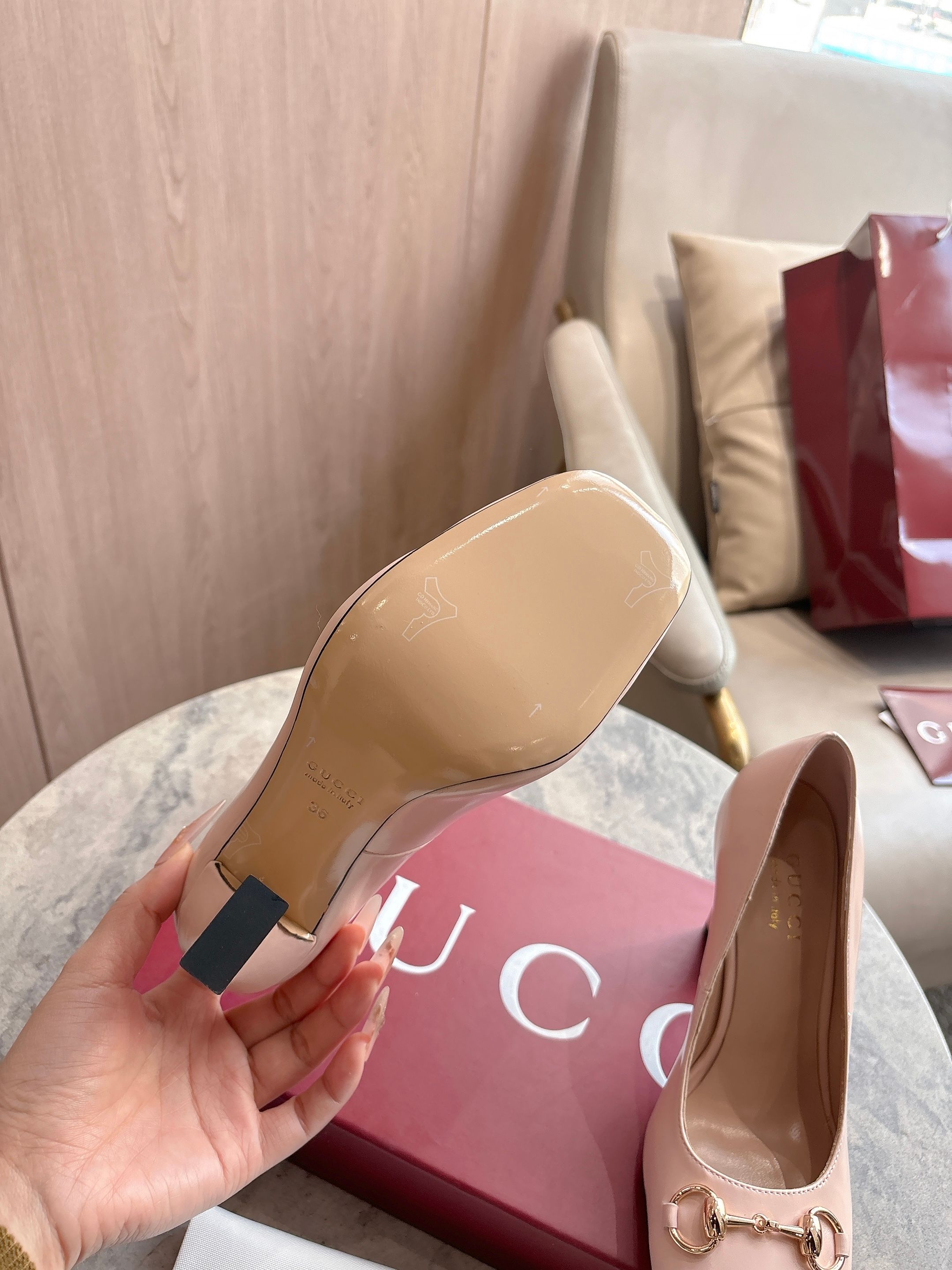 Cheap Gucci Sandals And Pumps For Women in 235833, $85 USD- [IB235833] - Replica Gucci Sandals And Pumps For Women