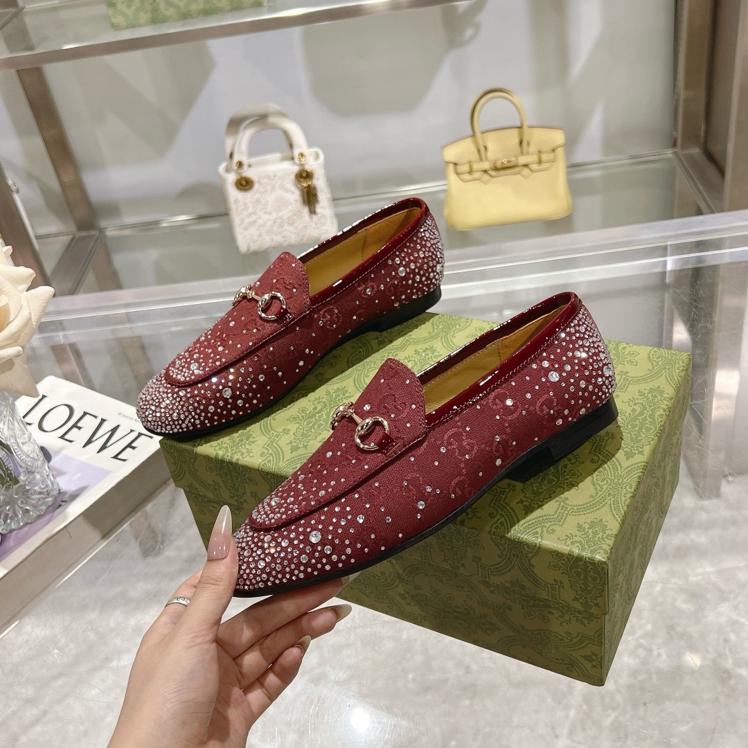 Cheap Gucci Loafers For Women in 235836, $85 USD- [IB235836] - Replica Gucci Loafers For Women