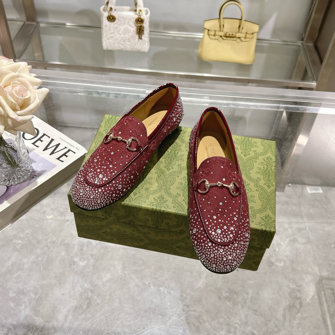 Cheap Gucci Loafers For Women in 235836, $85 USD- [IB235836] - Replica Gucci Loafers For Women