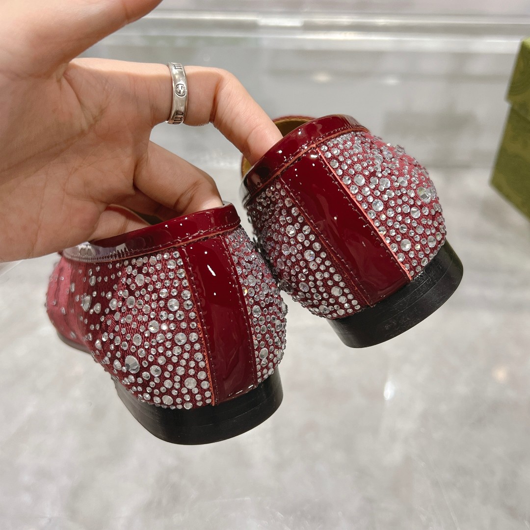 Cheap Gucci Loafers For Women in 235836, $85 USD- [IB235836] - Replica Gucci Loafers For Women