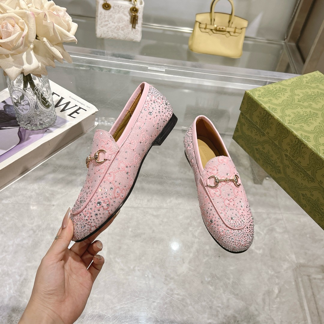 Cheap Gucci Loafers For Women in 235837, $85 USD- [IB235837] - Replica Gucci Loafers For Women