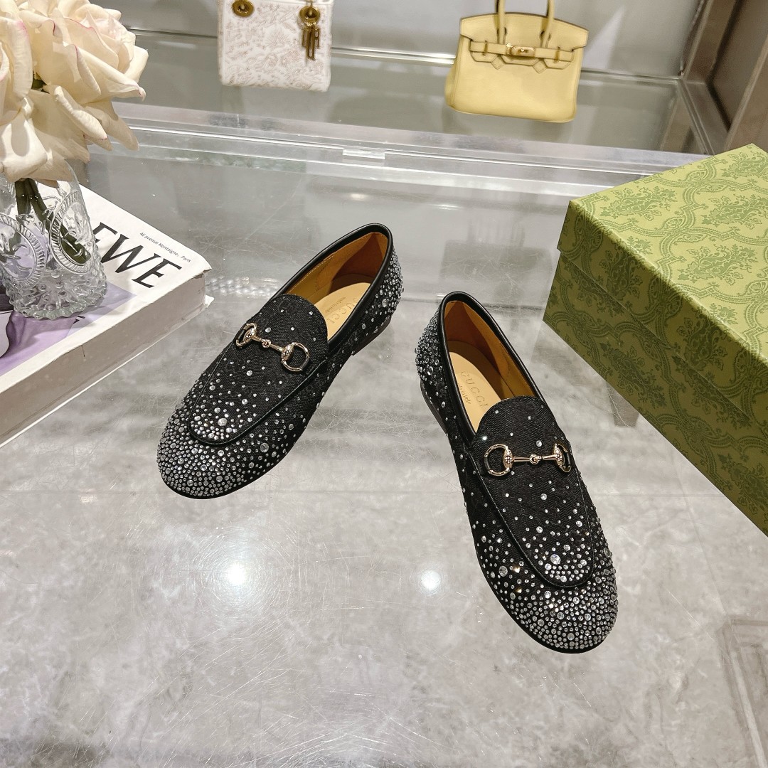 Cheap Gucci Loafers For Women in 235838, $85 USD- [IB235838] - Replica Gucci Loafers For Women