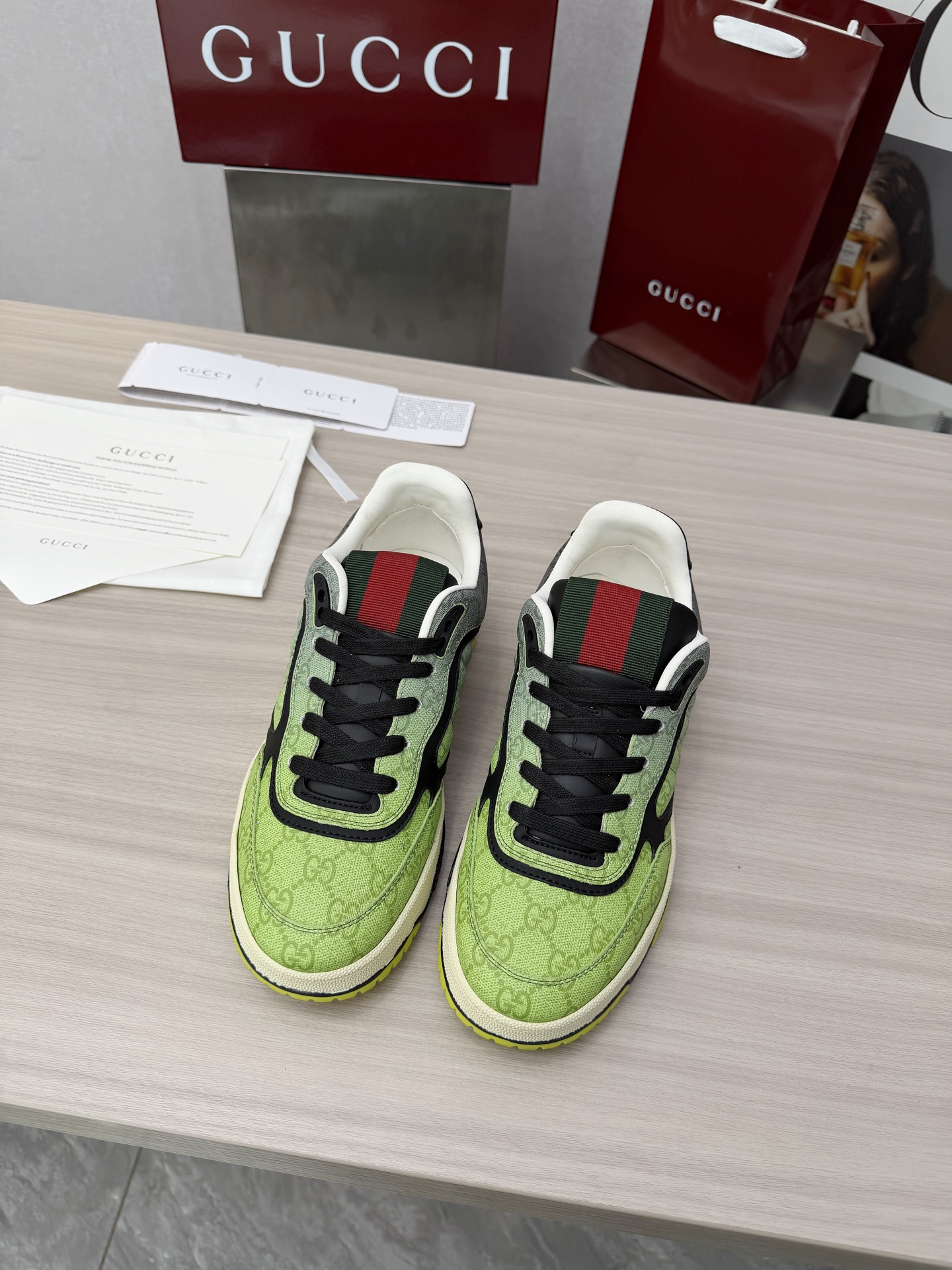 Cheap Gucci Sneakers For Men in 235843, $85 USD- [IB235843] - Replica Gucci Sneakers For Men