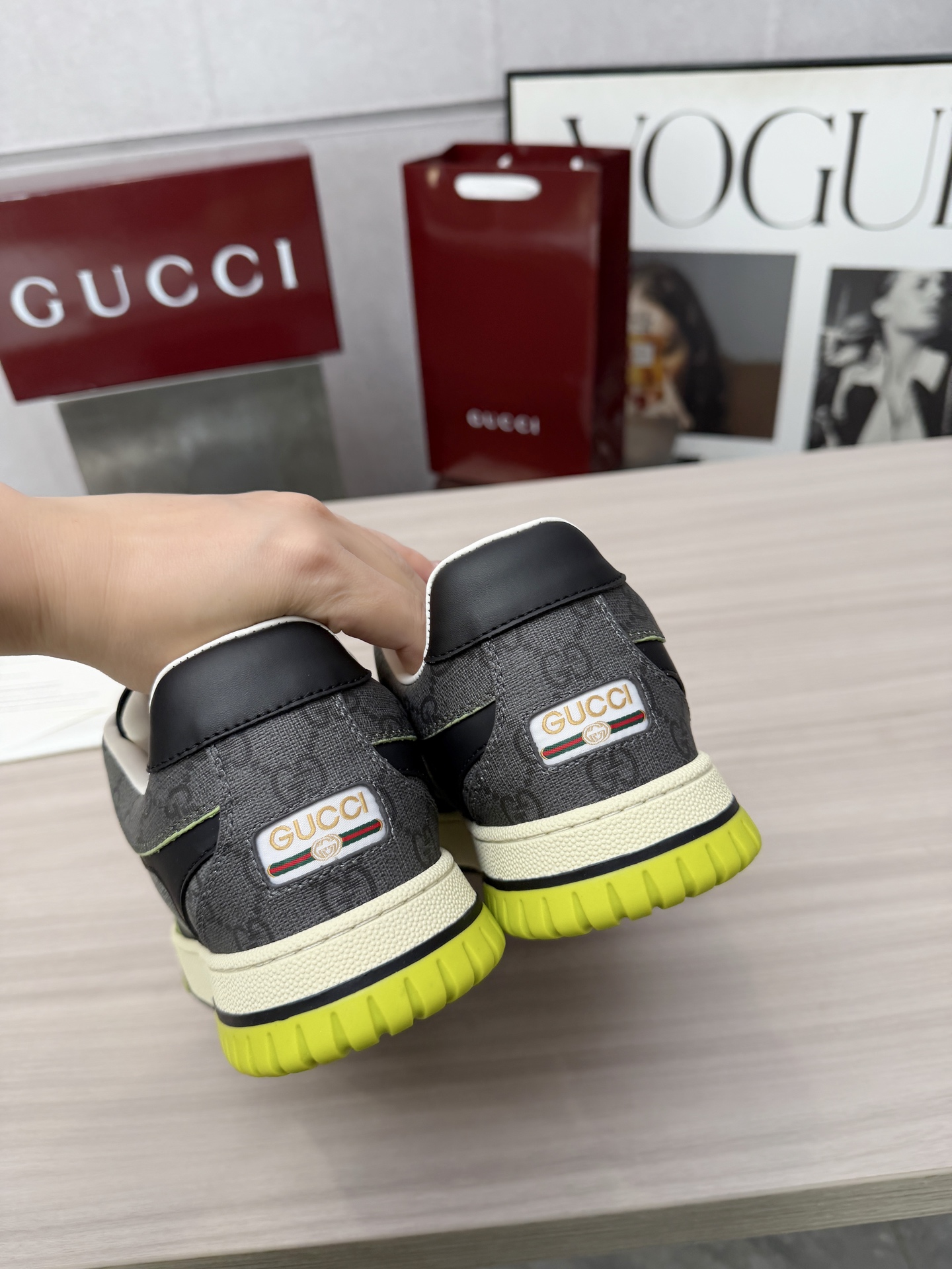 Cheap Gucci Sneakers For Men in 235843, $85 USD- [IB235843] - Replica Gucci Sneakers For Men