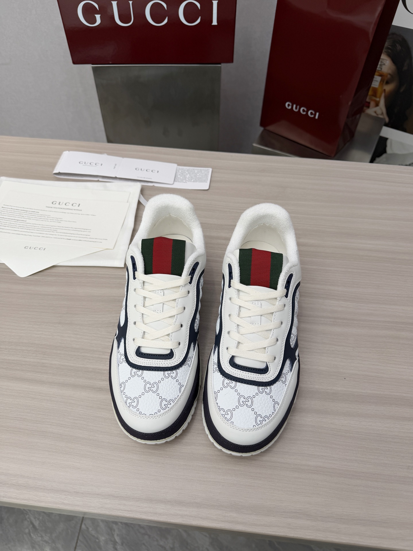 Cheap Gucci Sneakers For Men in 235844, $85 USD- [IB235844] - Replica Gucci Sneakers For Men