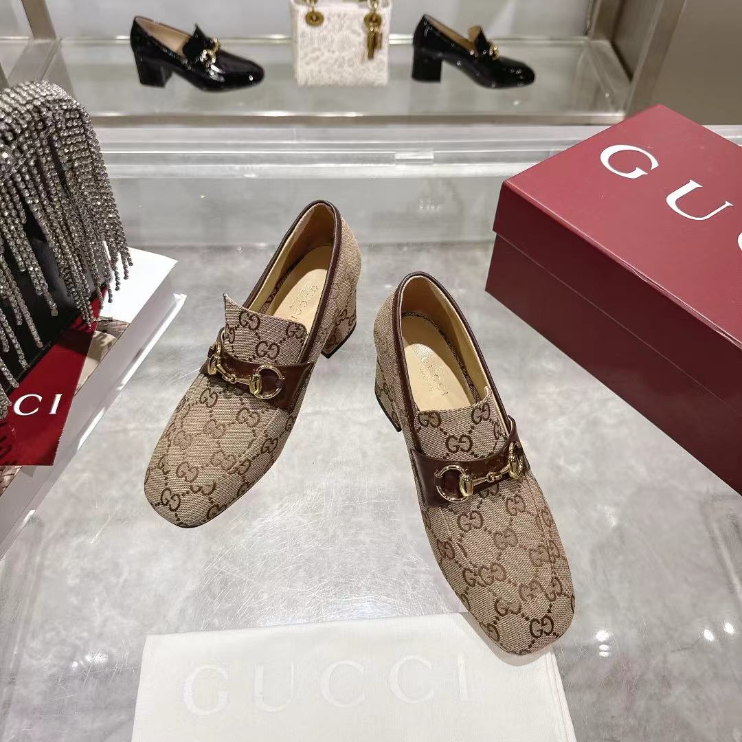 Cheap Gucci Loafers For Women in 235850, $85 USD- [IB235850] - Replica Gucci Loafers For Women