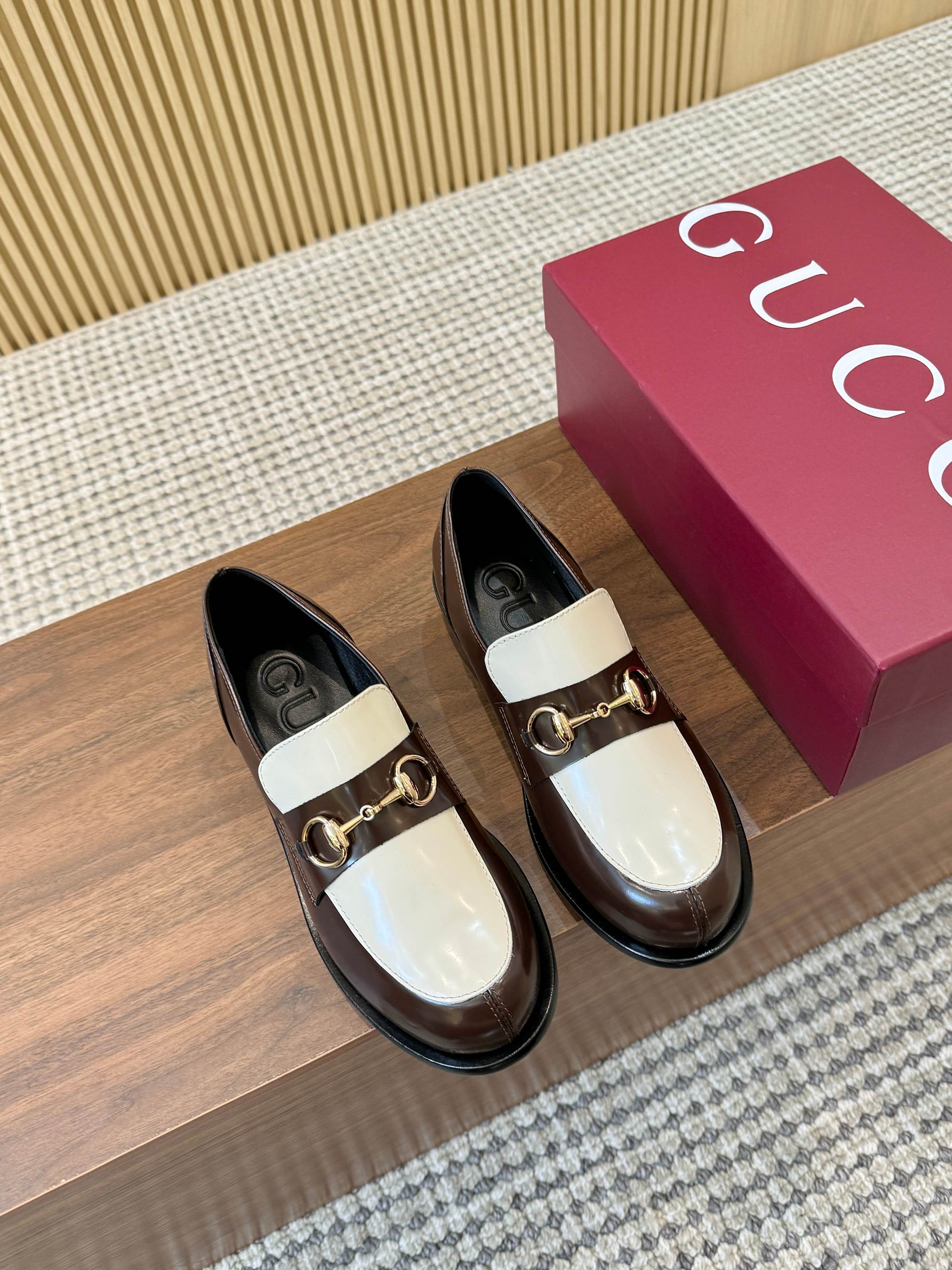 Cheap Gucci Loafers For Women in 235869, $85 USD- [IB235869] - Replica Gucci Loafers For Women