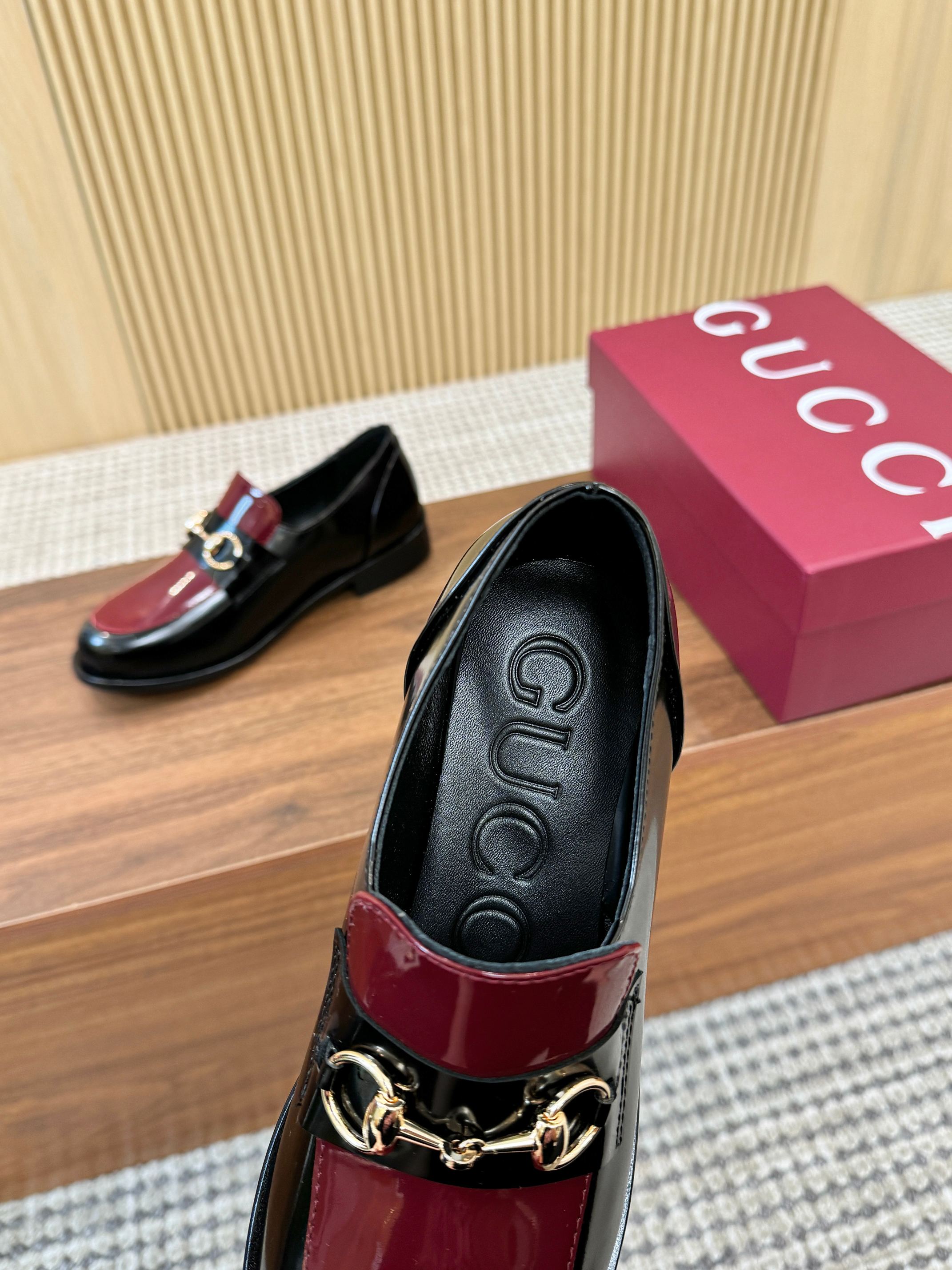 Cheap Gucci Loafers For Women in 235871, $85 USD- [IB235871] - Replica Gucci Loafers For Women