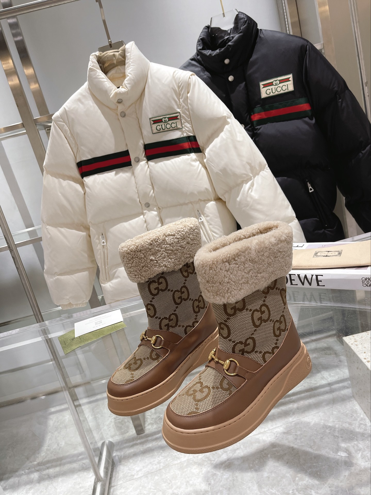 Cheap Gucci Boots For Women in 235883, $95 USD- [IB235883] - Replica Gucci Boots For Women