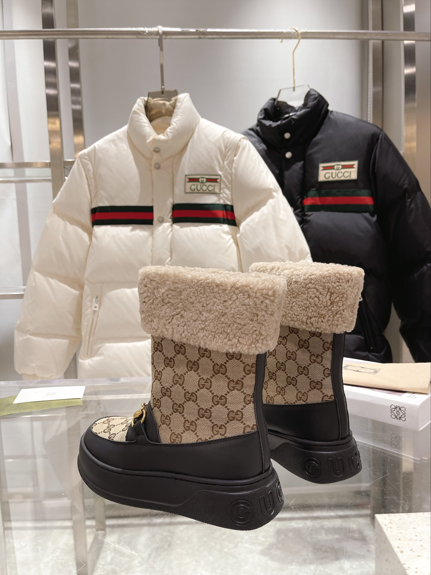 Cheap Gucci Boots For Women in 235884, $95 USD- [IB235884] - Replica Gucci Boots For Women