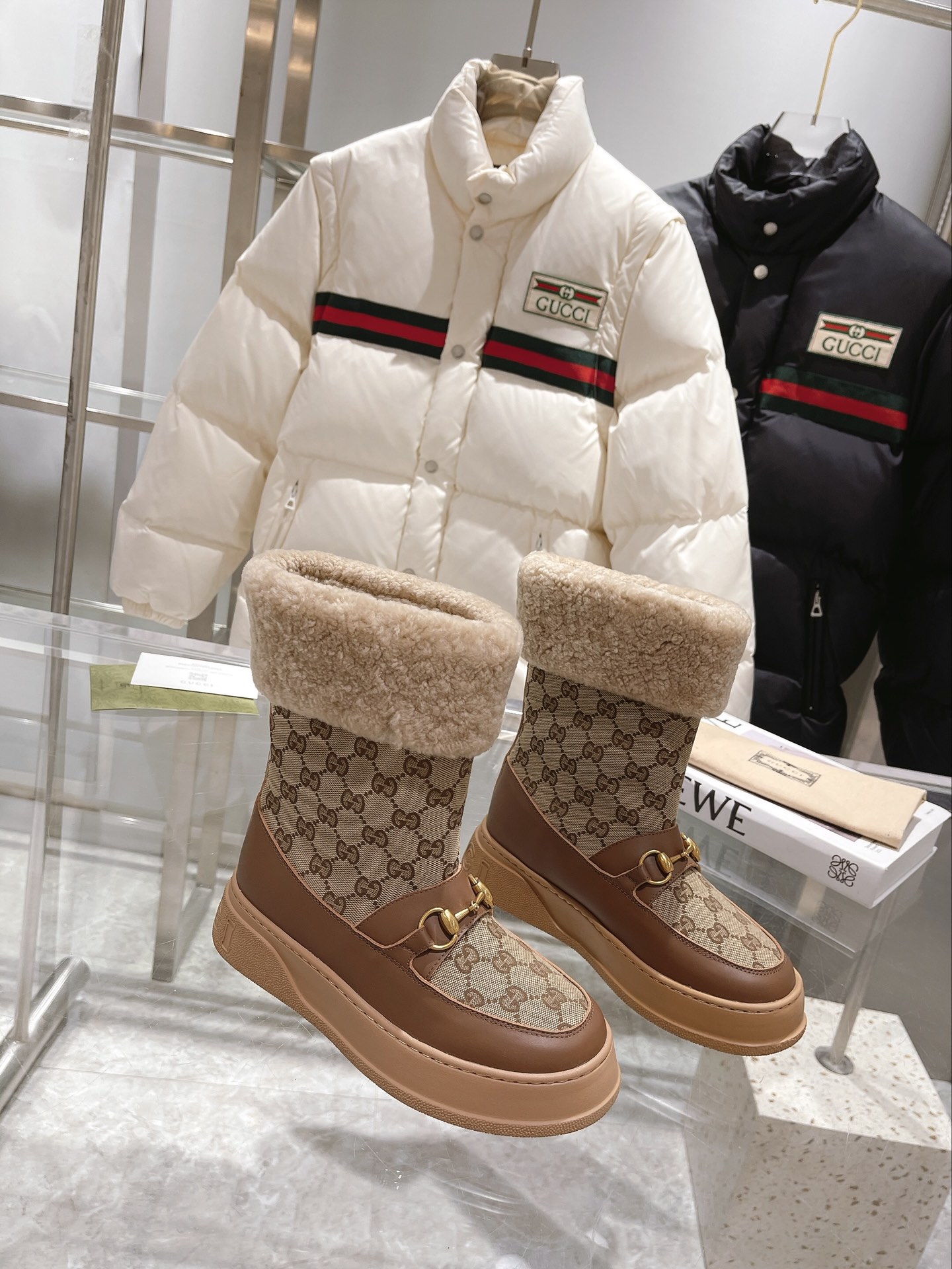 Cheap Gucci Boots For Women in 235885, $95 USD- [IB235885] - Replica Gucci Boots For Women