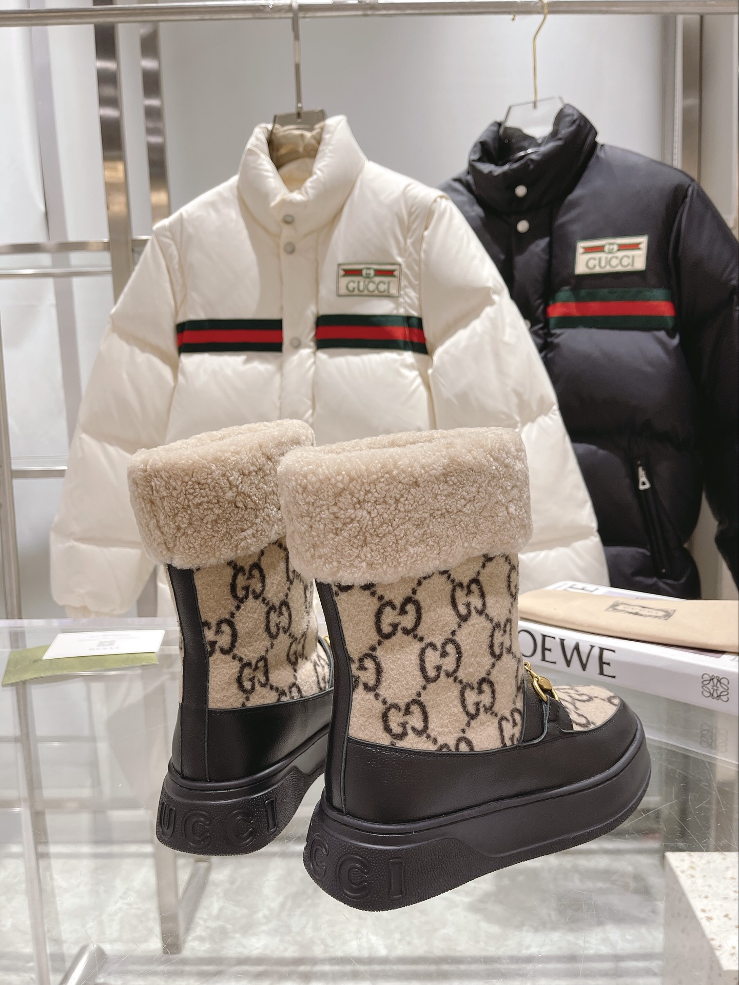 Cheap Gucci Boots For Women in 235886, $95 USD- [IB235886] - Replica Gucci Boots For Women