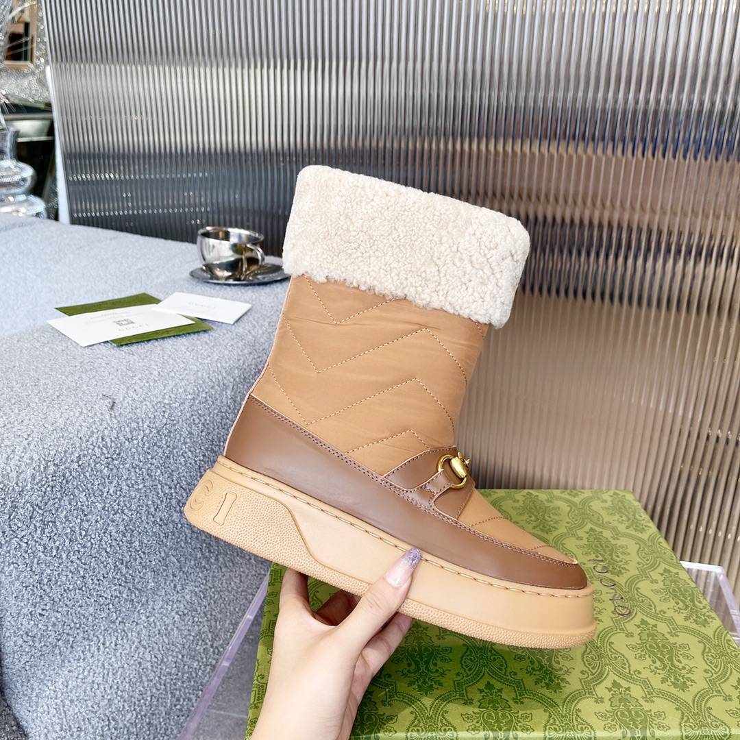 Cheap Gucci Boots For Women in 235887, $95 USD- [IB235887] - Replica Gucci Boots For Women