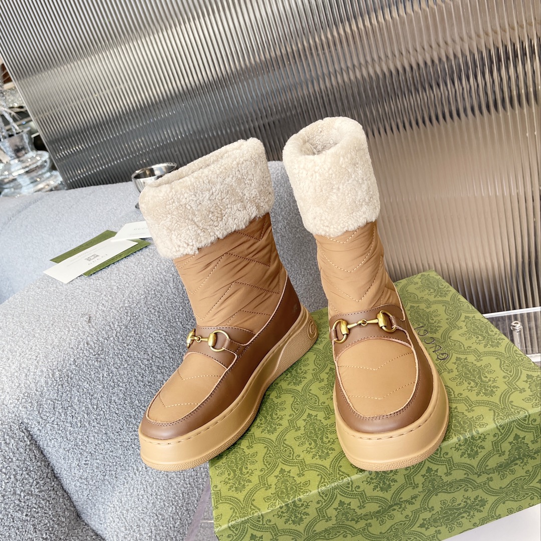 Cheap Gucci Boots For Women in 235887, $95 USD- [IB235887] - Replica Gucci Boots For Women