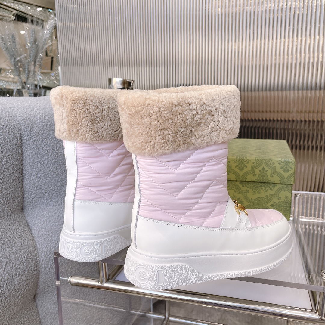Cheap Gucci Boots For Women in 235890, $95 USD- [IB235890] - Replica Gucci Boots For Women