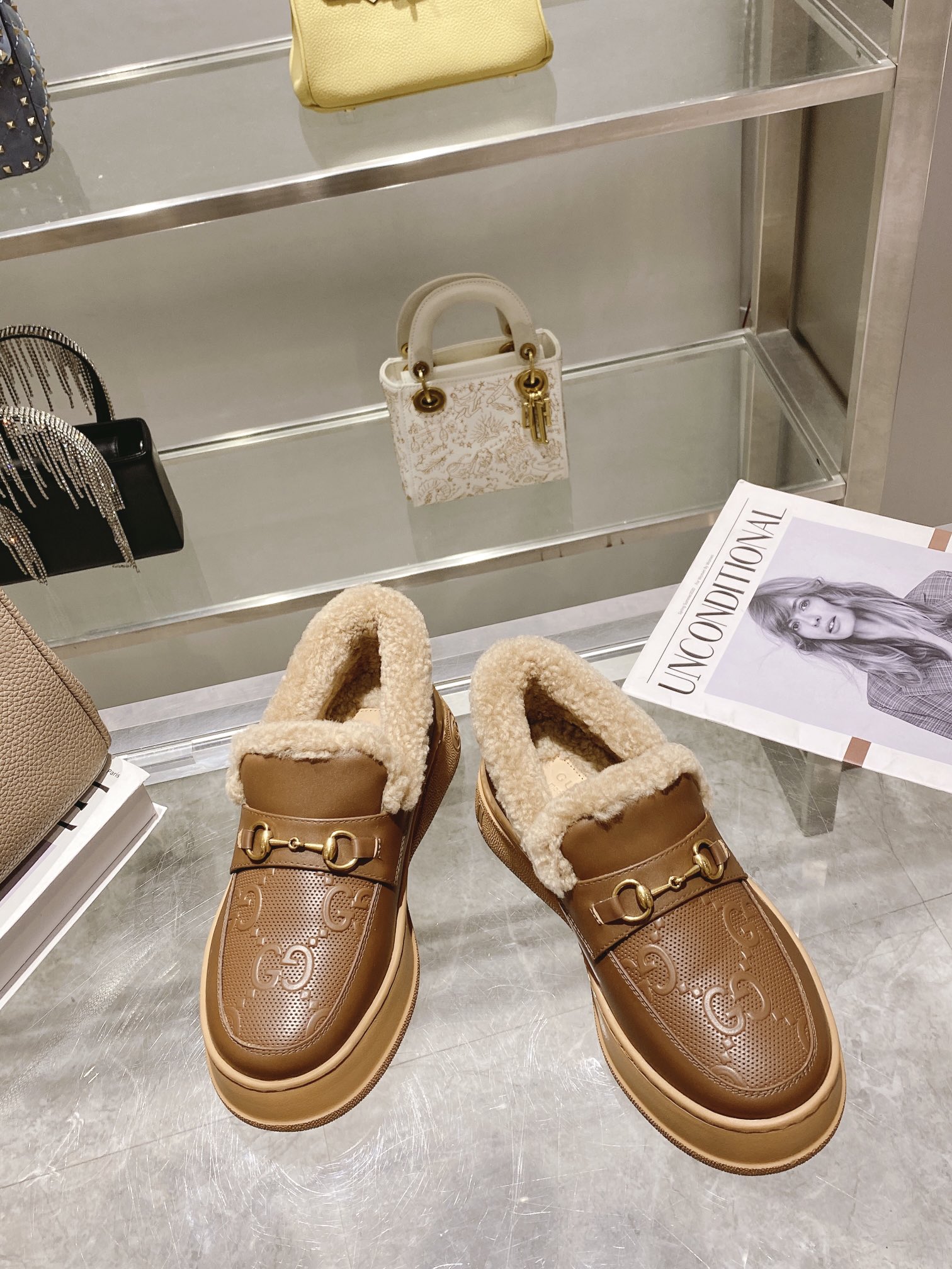 Cheap Gucci Boots For Women in 235902, $90 USD- [IB235902] - Replica Gucci Boots For Women