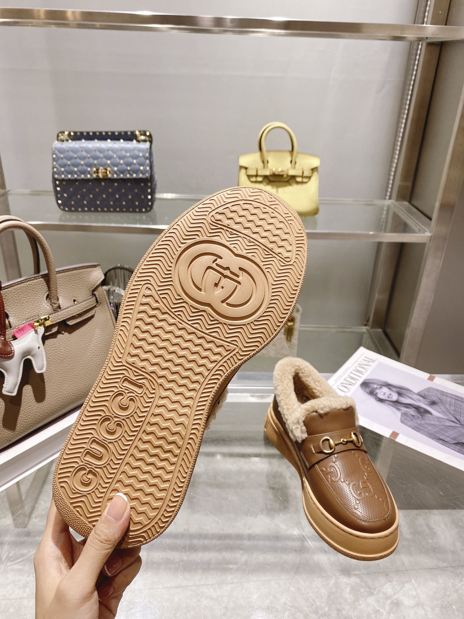 Cheap Gucci Boots For Women in 235902, $90 USD- [IB235902] - Replica Gucci Boots For Women