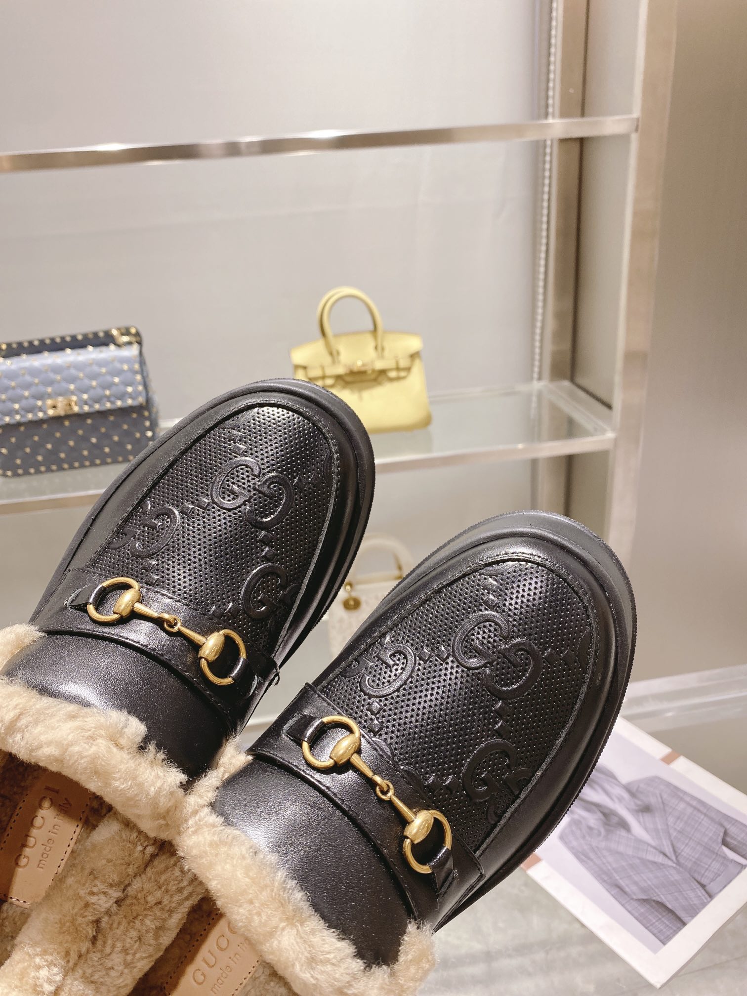 Cheap Gucci Boots For Women in 235903, $90 USD- [IB235903] - Replica Gucci Boots For Women