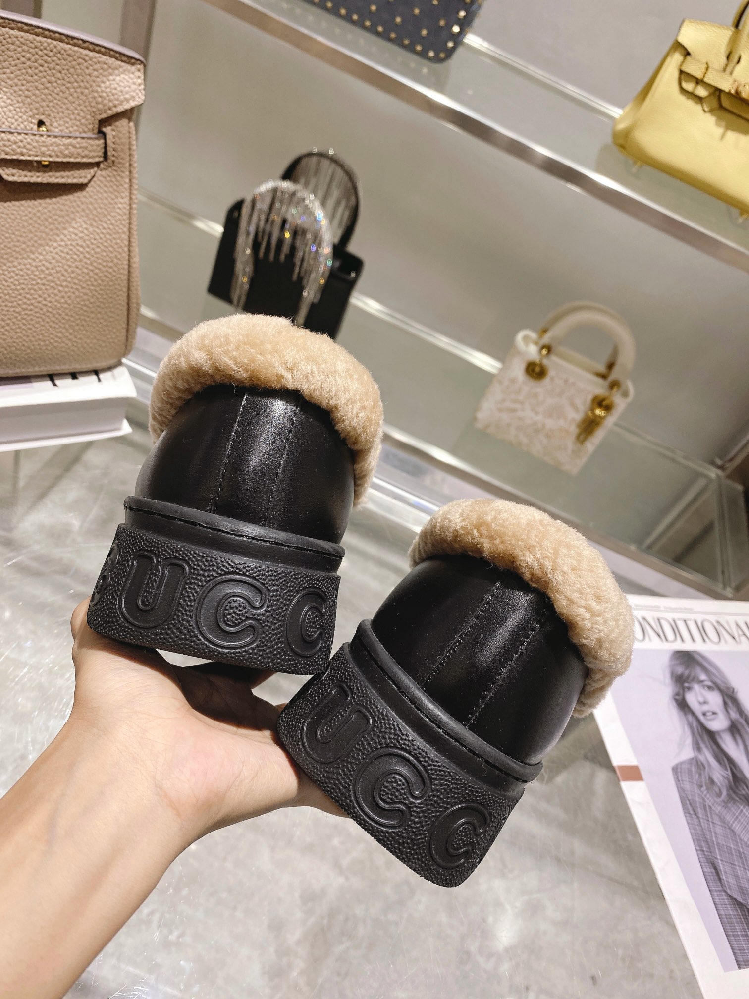 Cheap Gucci Boots For Women in 235903, $90 USD- [IB235903] - Replica Gucci Boots For Women